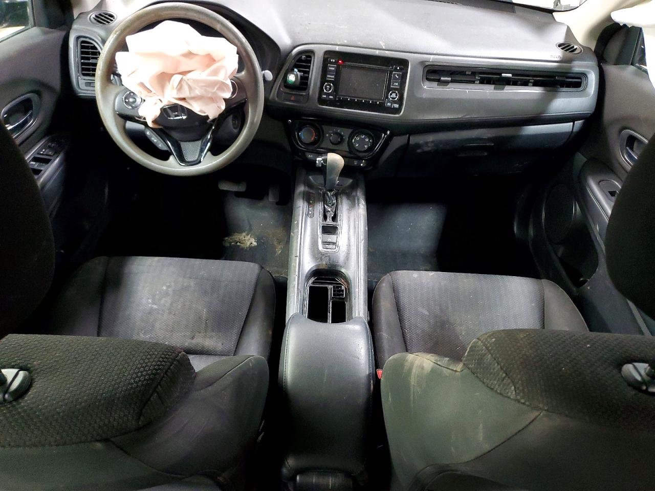 2017 Honda Hr-v Lx Gray vin: 3CZRU5H38HM708748