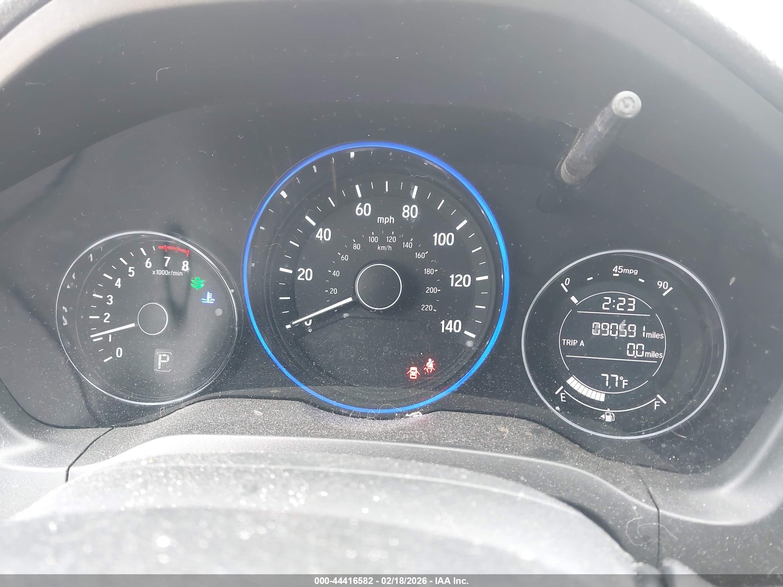 2017 Honda Hr-v Lx Silver vin: 3CZRU5H39HG708577