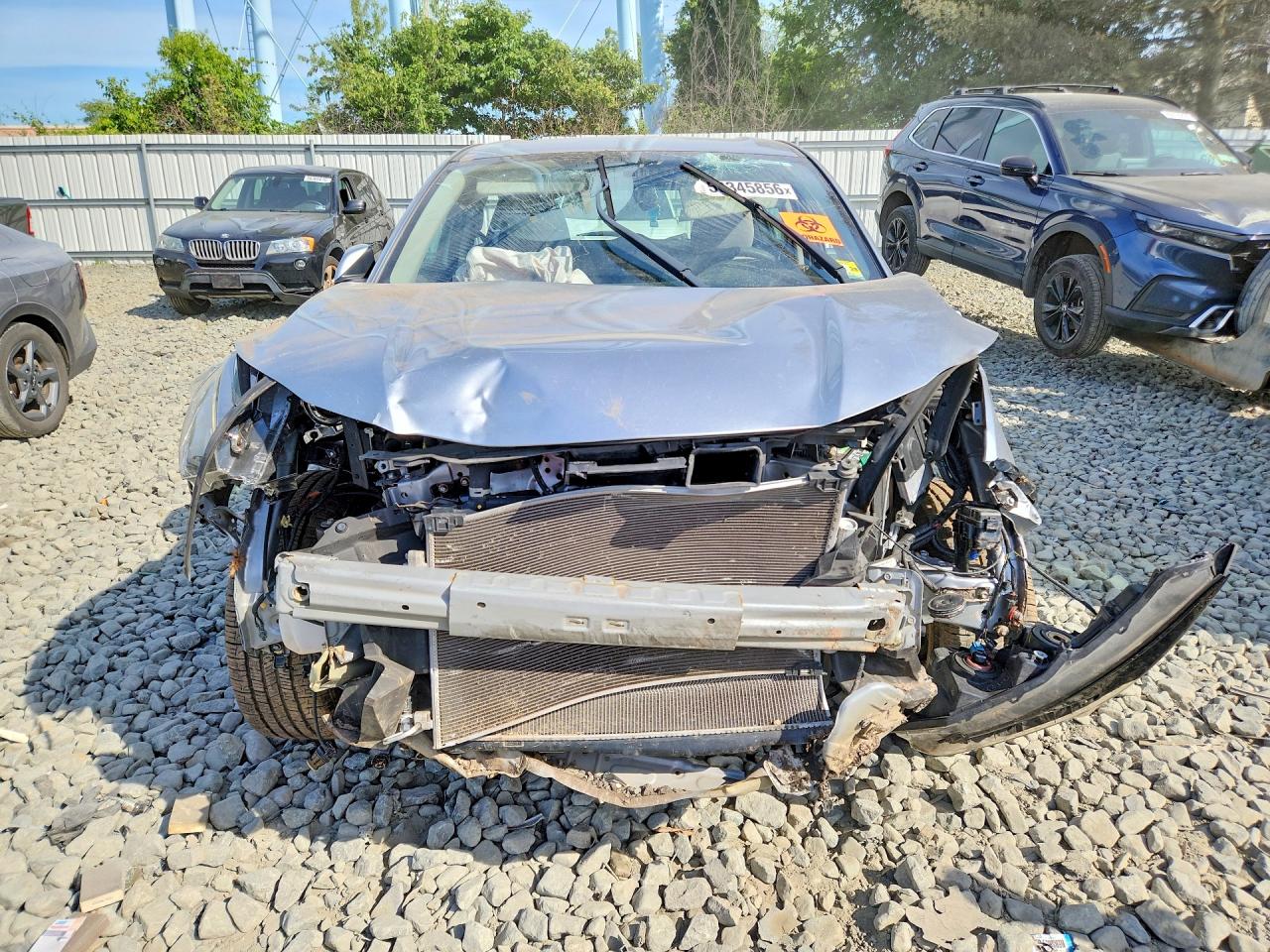 2020 Honda Hr-v Lx Silver vin: 3CZRU5H3XLM707447