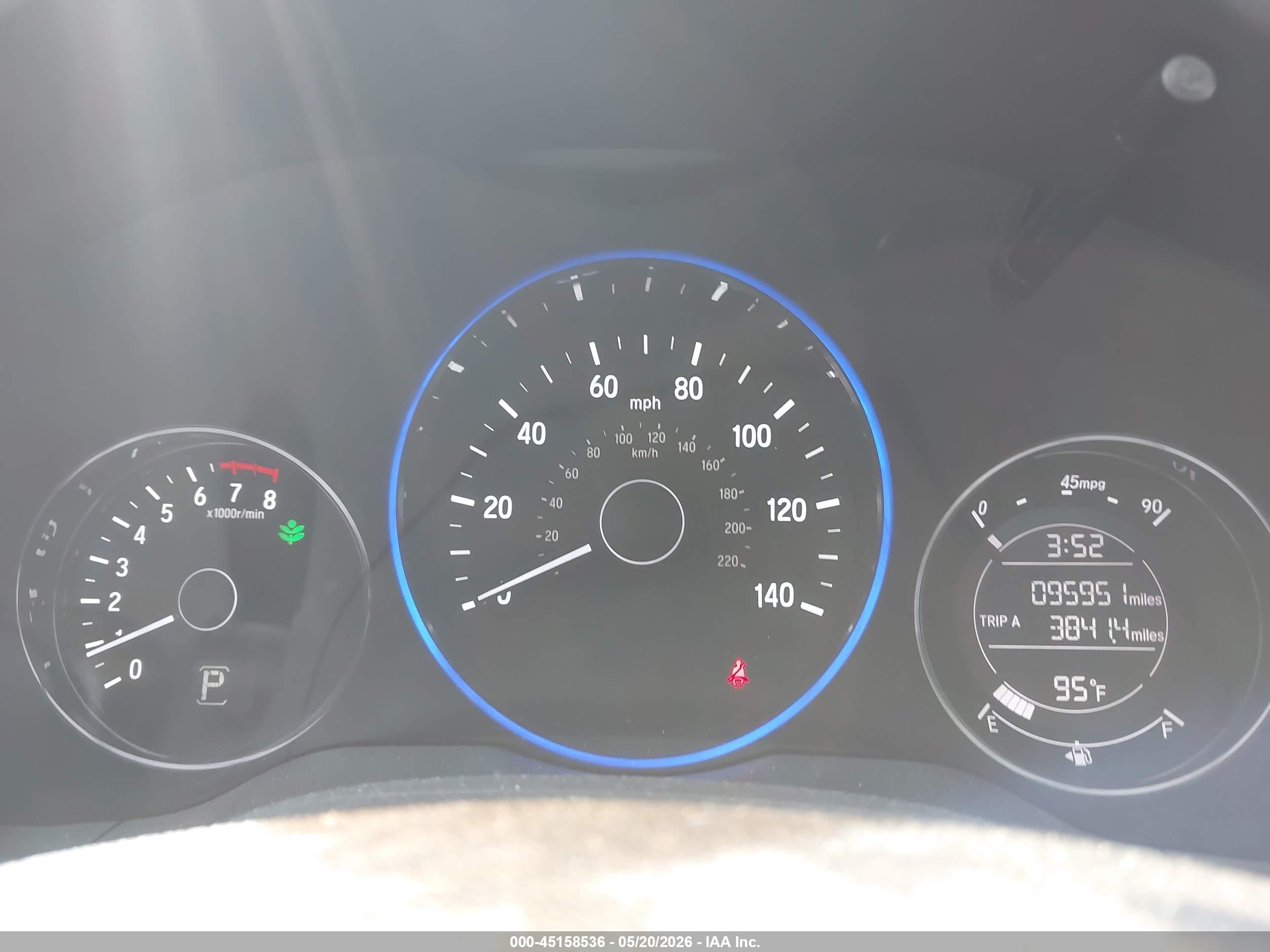 2017 Honda Hr-v Ex Красный vin: 3CZRU5H50HM713489