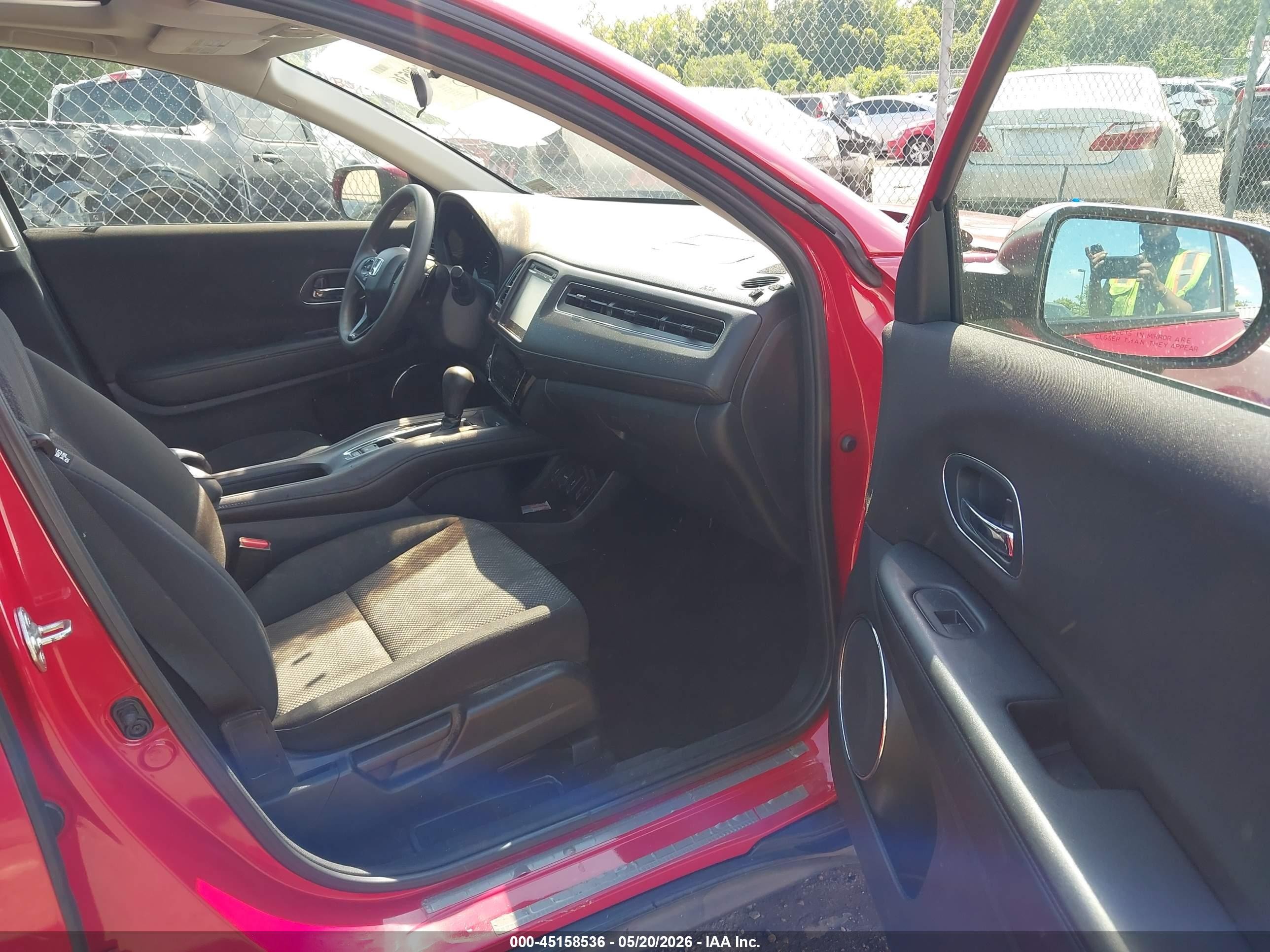 2017 Honda Hr-v Ex Красный vin: 3CZRU5H50HM713489