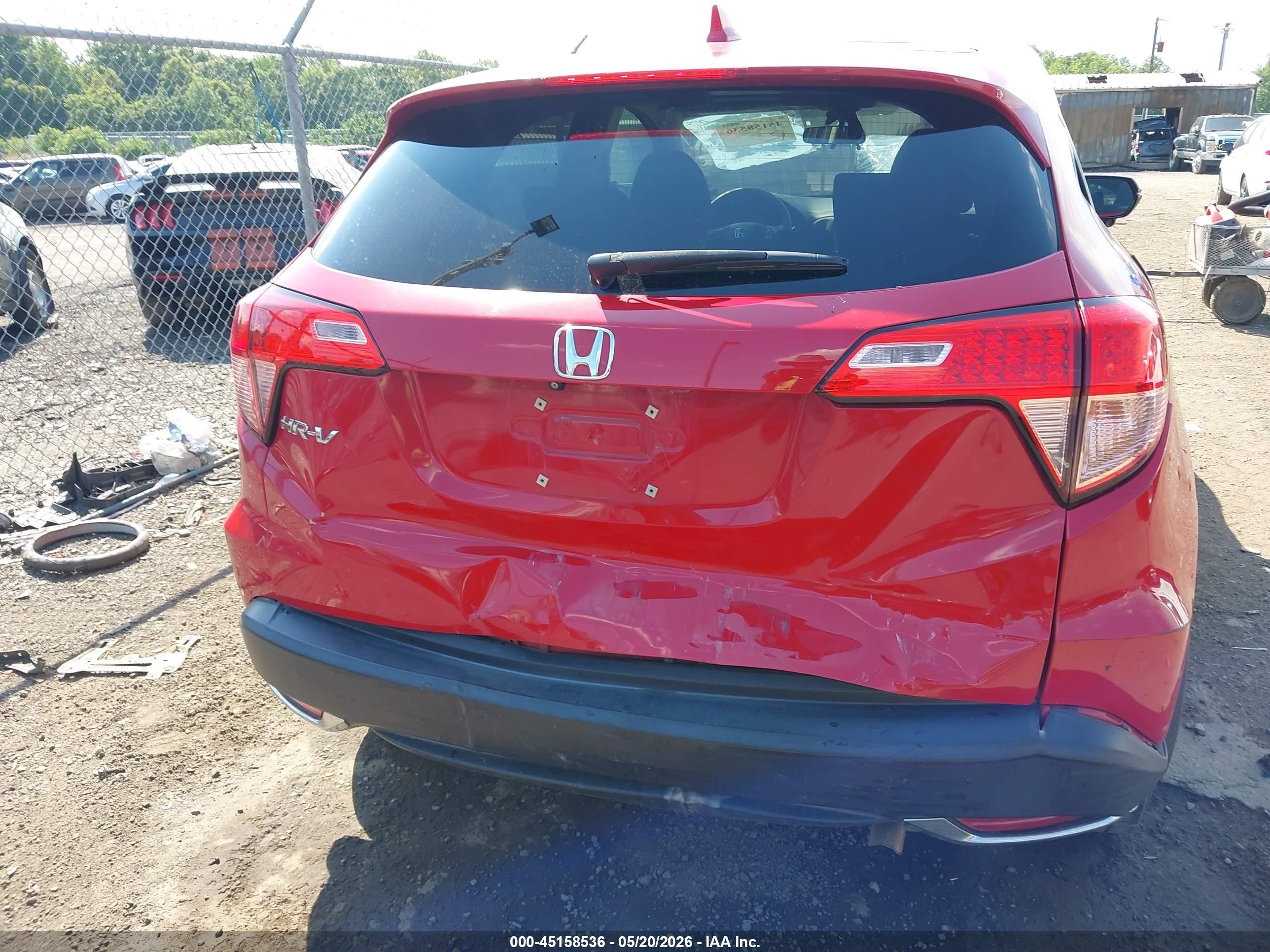 2017 Honda Hr-v Ex Красный vin: 3CZRU5H50HM713489