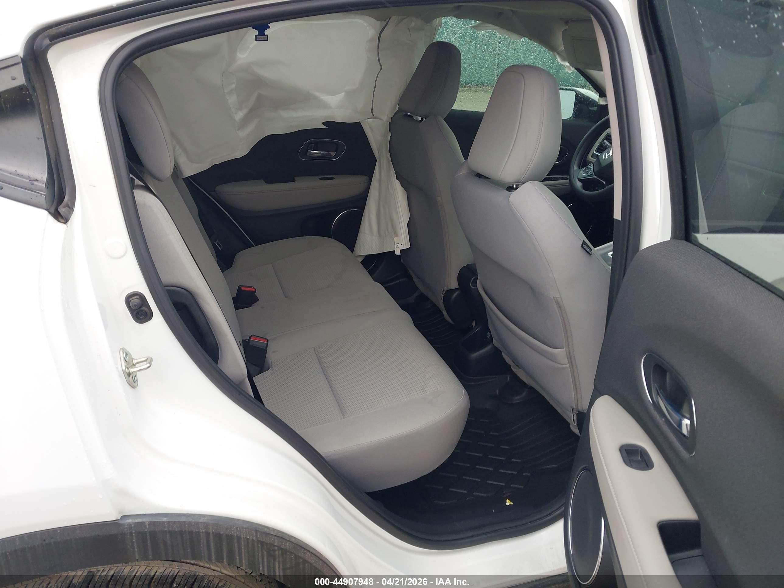 2021 Honda Hr-v 2wd Ex White vin: 3CZRU5H50MM707475