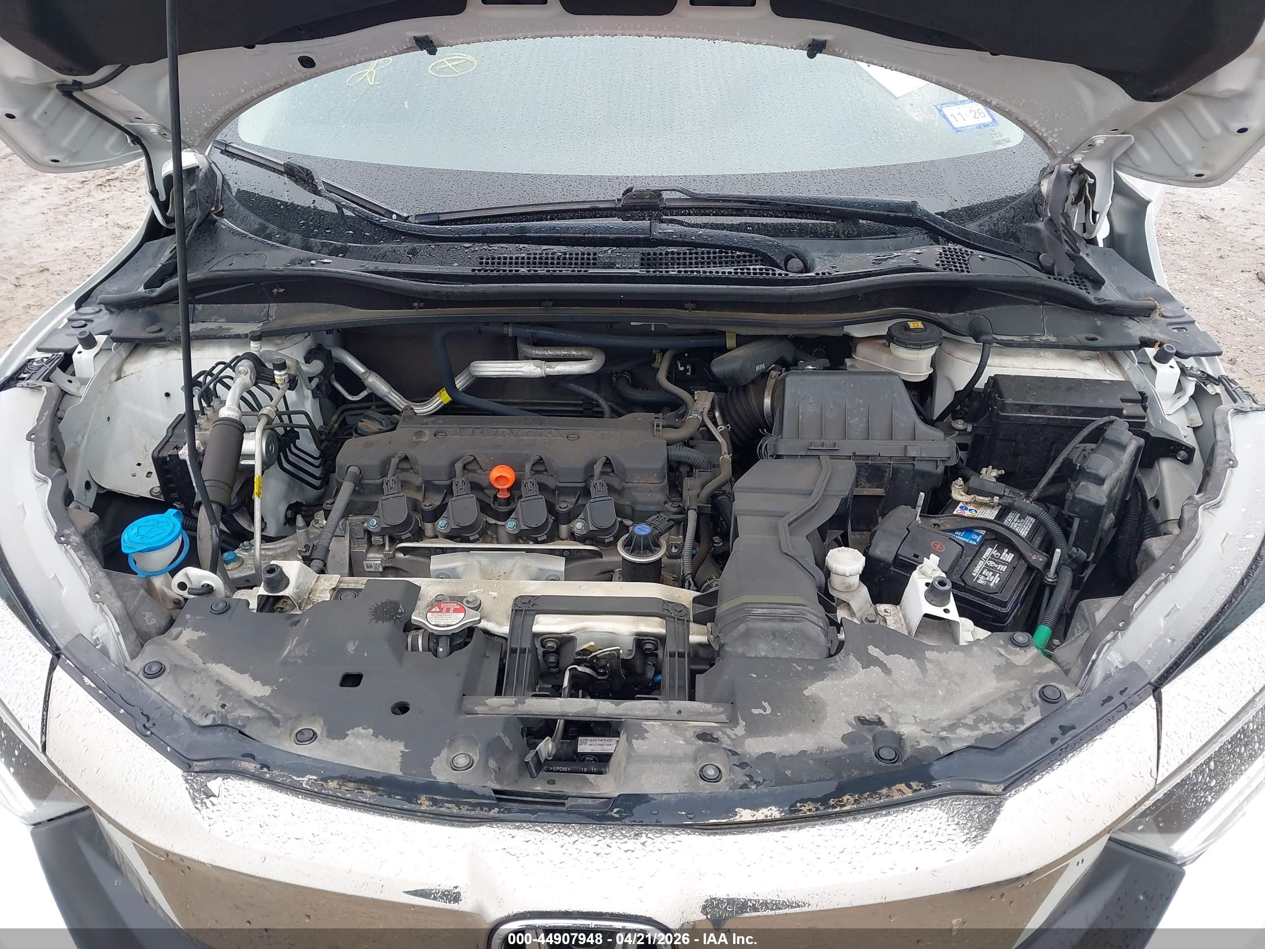 2021 Honda Hr-v 2wd Ex White vin: 3CZRU5H50MM707475