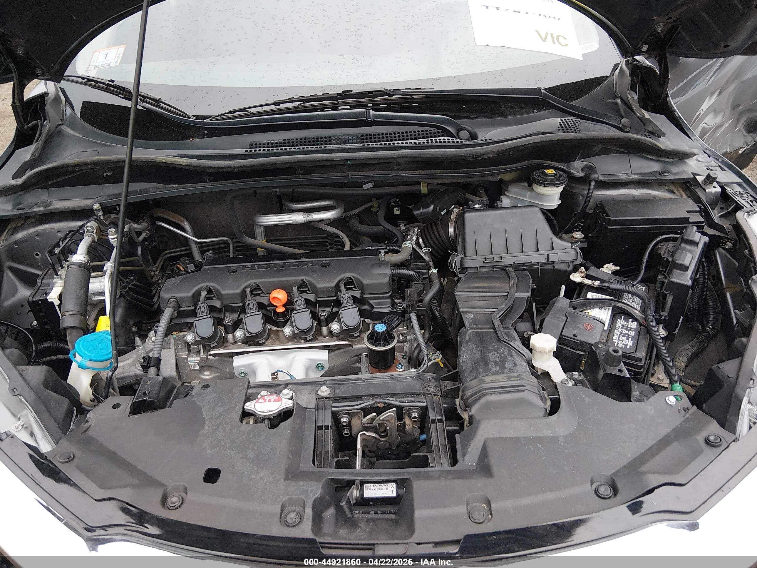 2022 Honda Hr-v 2wd Ex Серый vin: 3CZRU5H50NM713701