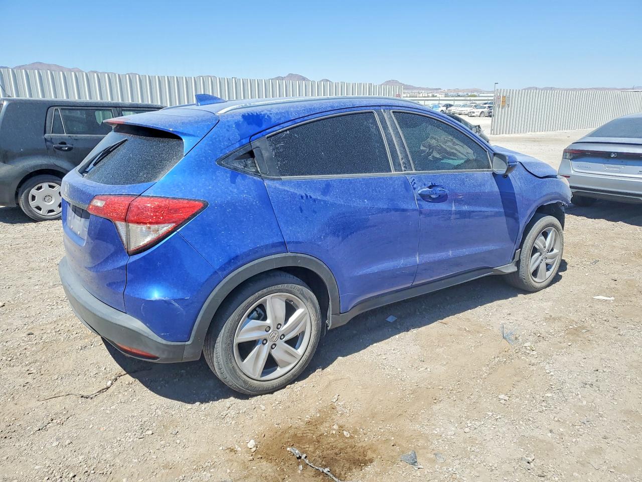 2019 Honda Hr-v Ex Blue vin: 3CZRU5H51KM708535