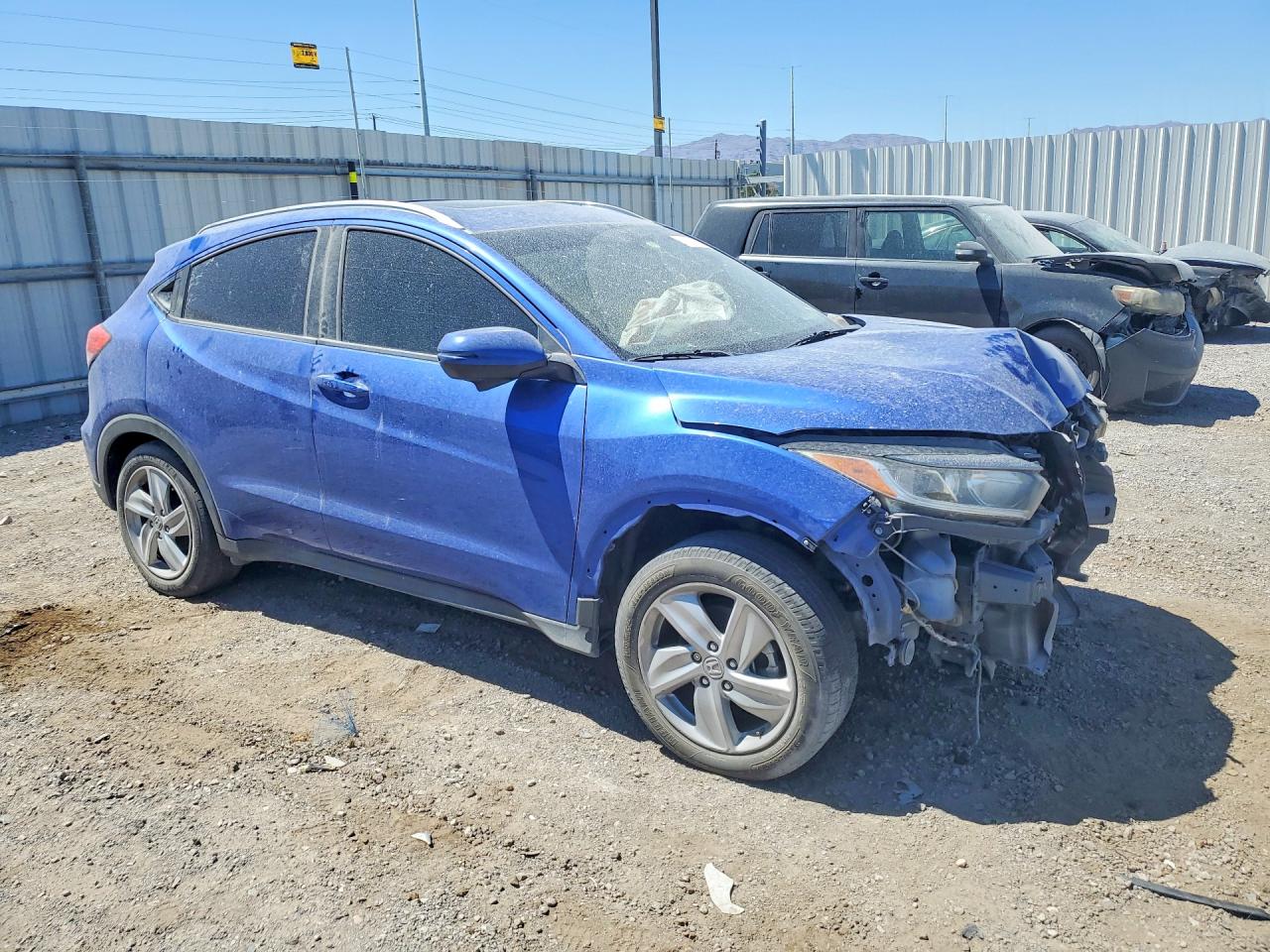 2019 Honda Hr-v Ex Blue vin: 3CZRU5H51KM708535