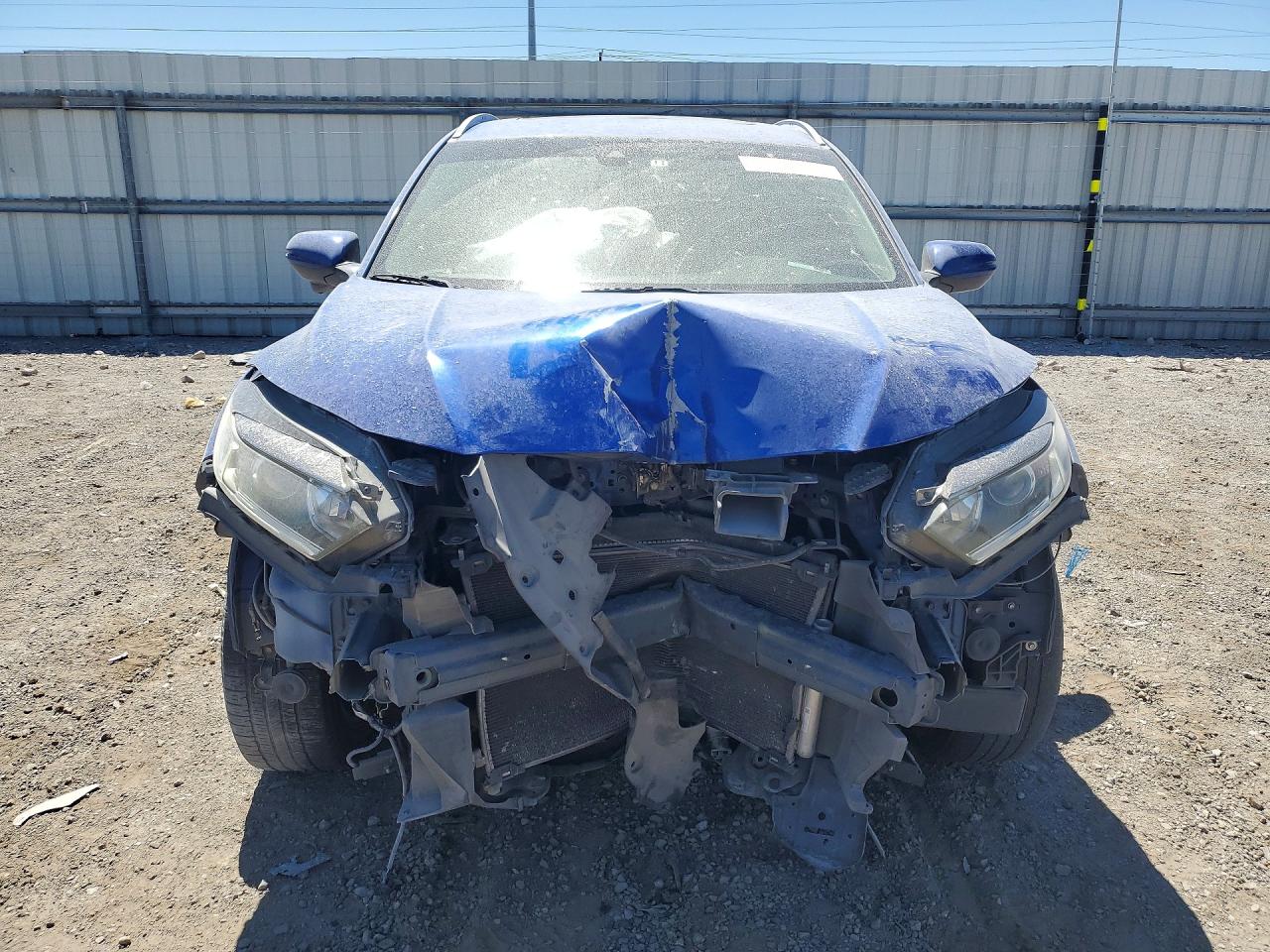 2019 Honda Hr-v Ex Blue vin: 3CZRU5H51KM708535