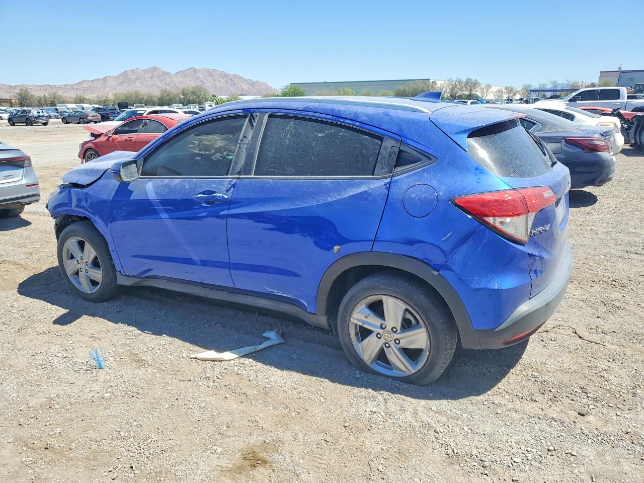2019 Honda Hr-v Ex Blue vin: 3CZRU5H51KM708535