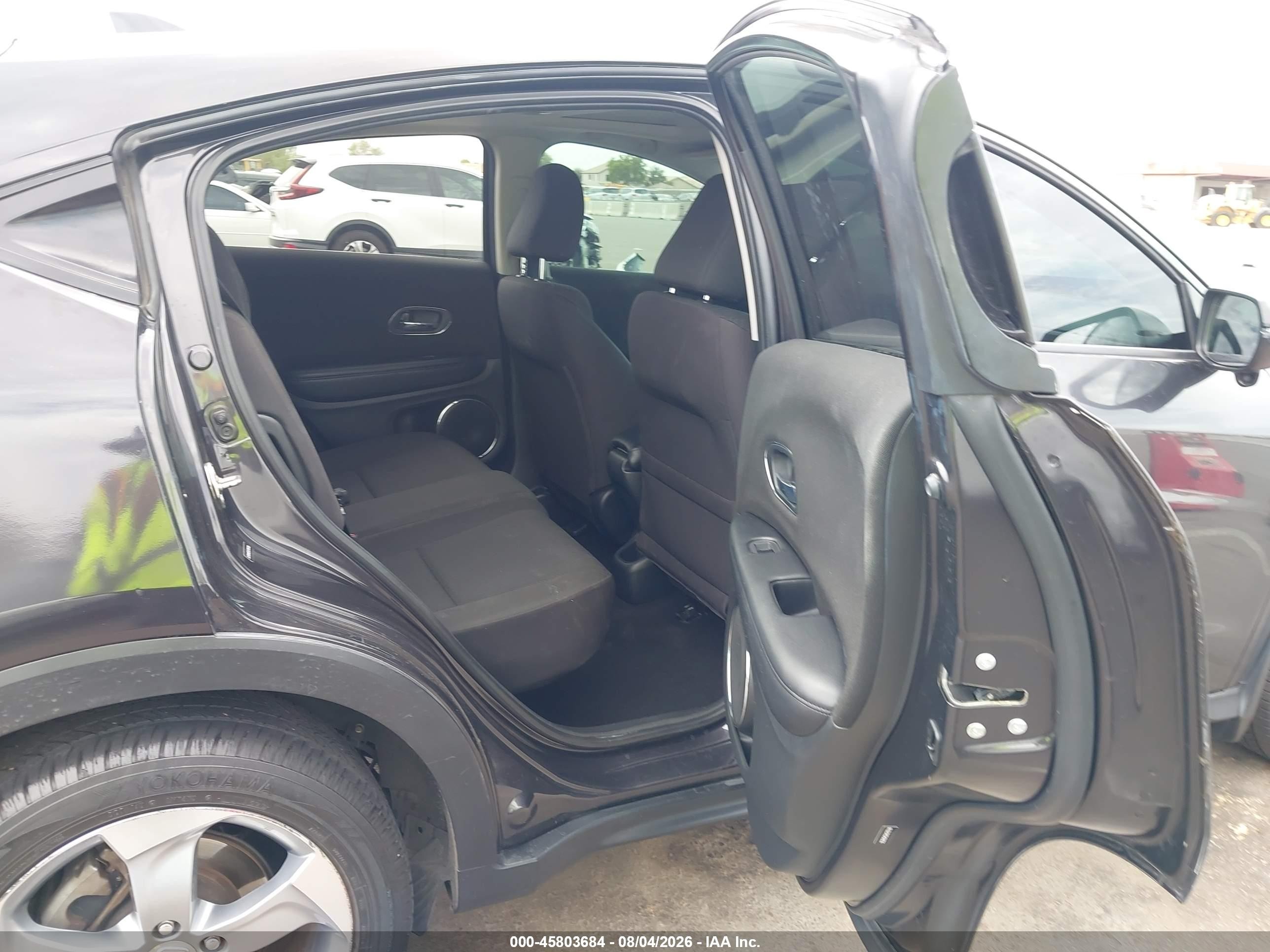 2017 Honda Hr-v Ex Black vin: 3CZRU5H52HG705196