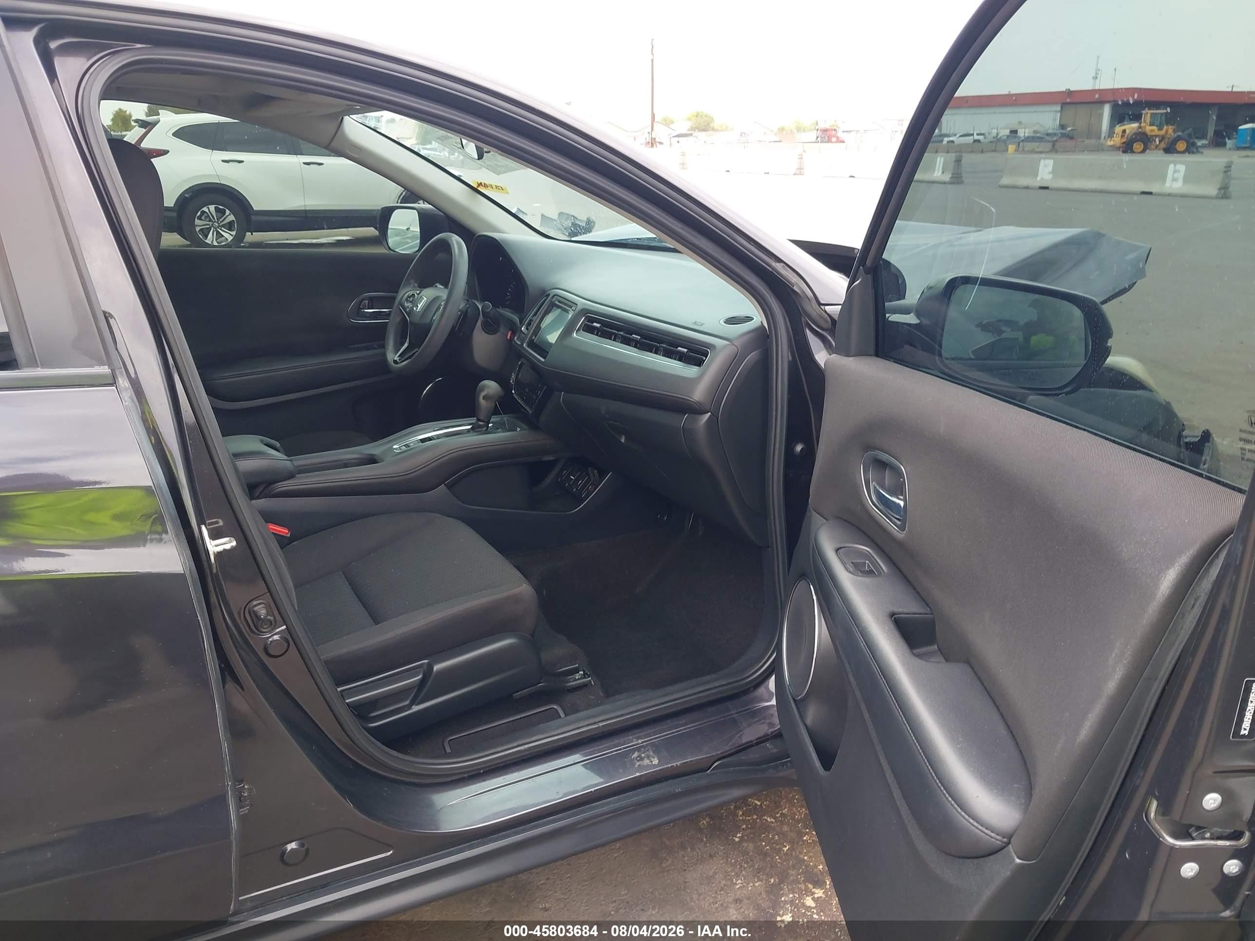 2017 Honda Hr-v Ex Black vin: 3CZRU5H52HG705196