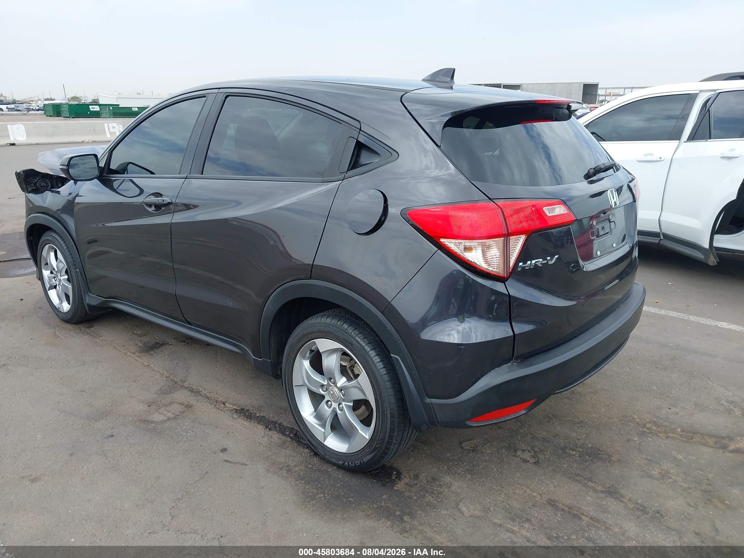 2017 Honda Hr-v Ex Black vin: 3CZRU5H52HG705196
