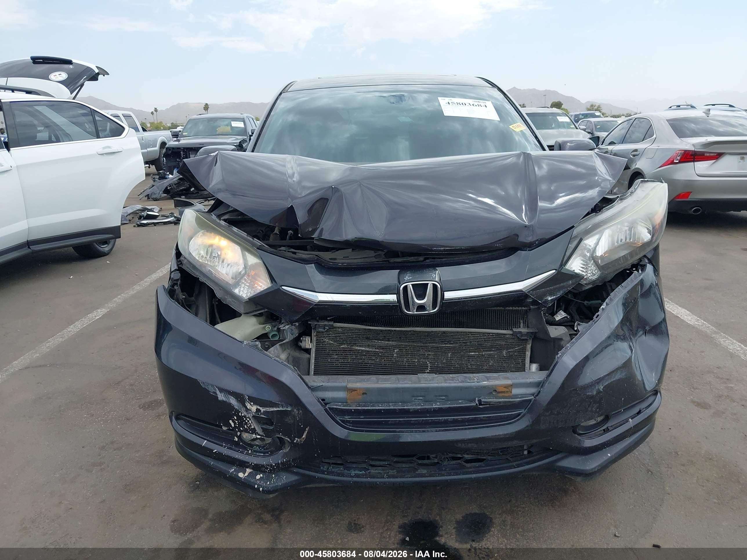 2017 Honda Hr-v Ex Black vin: 3CZRU5H52HG705196