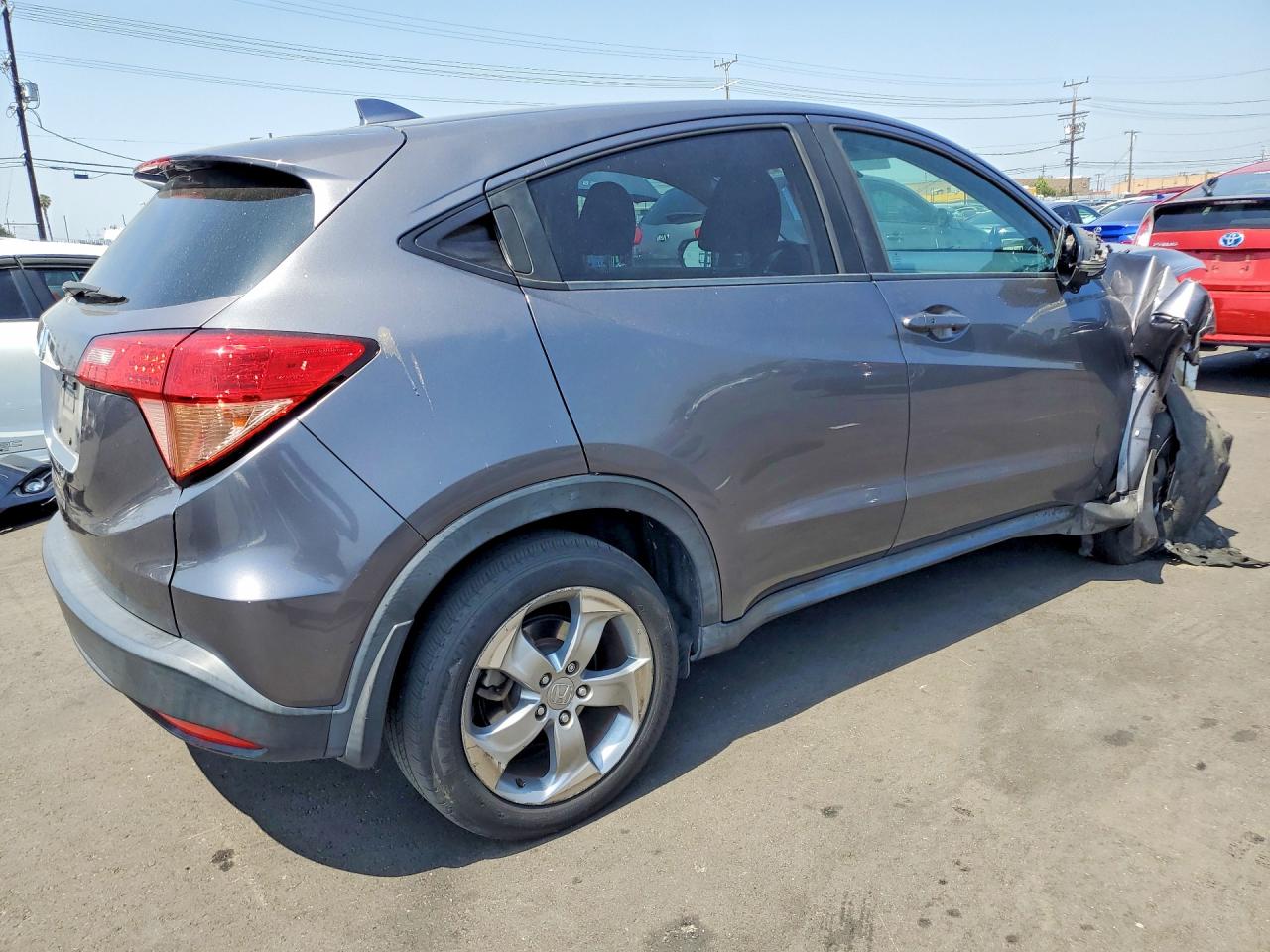 2017 Honda Hr-v Ex Серый vin: 3CZRU5H52HG707921