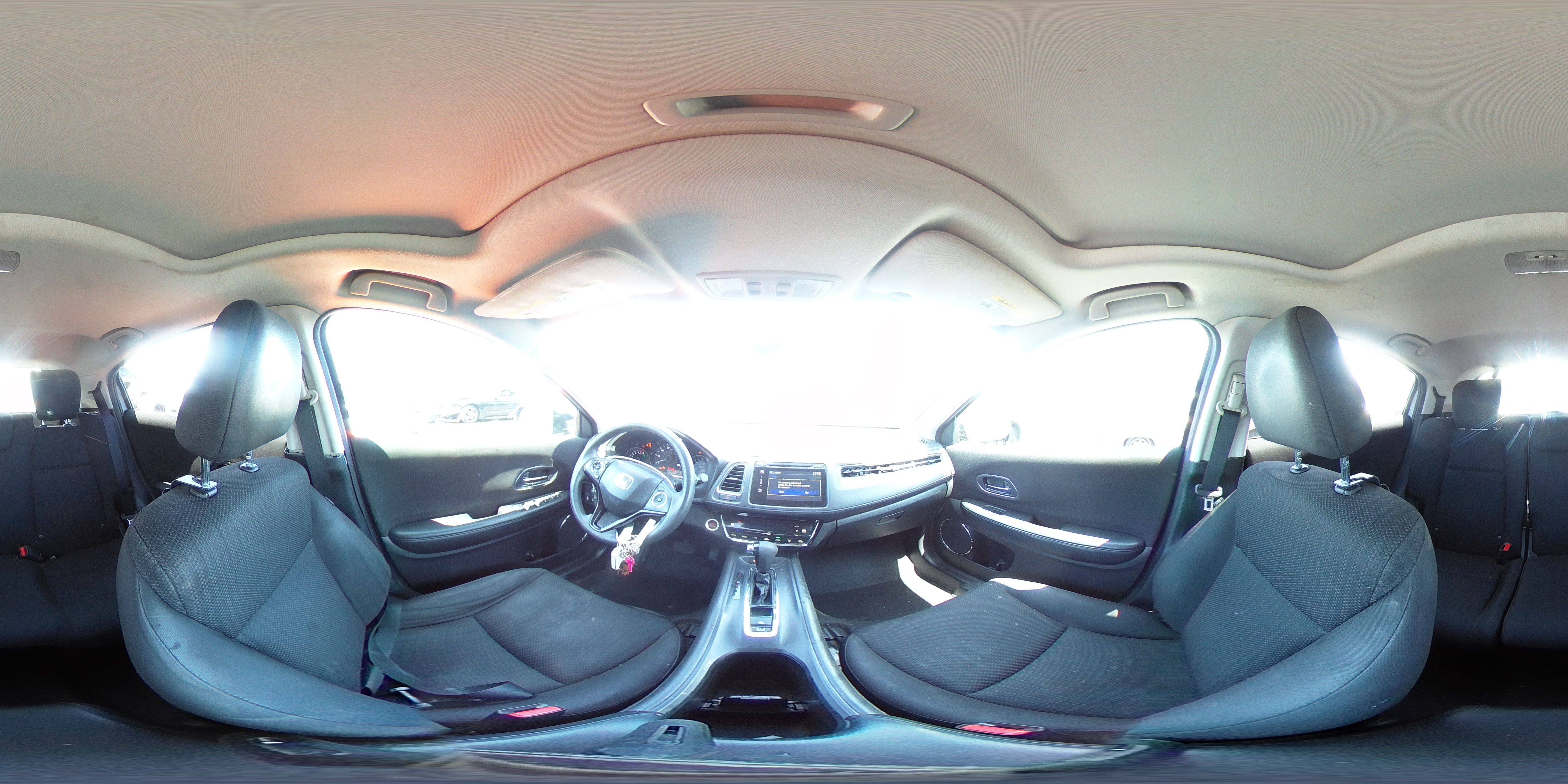 2017 Honda Hr-v Ex Серый vin: 3CZRU5H52HG707921