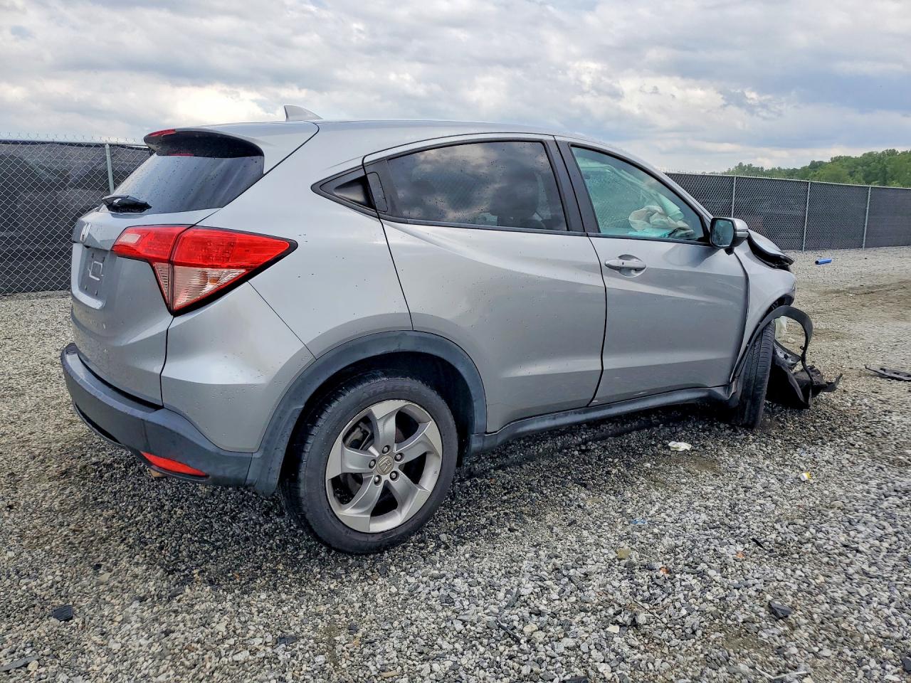 2017 Honda Hr-v Ex Silver vin: 3CZRU5H53HM706245
