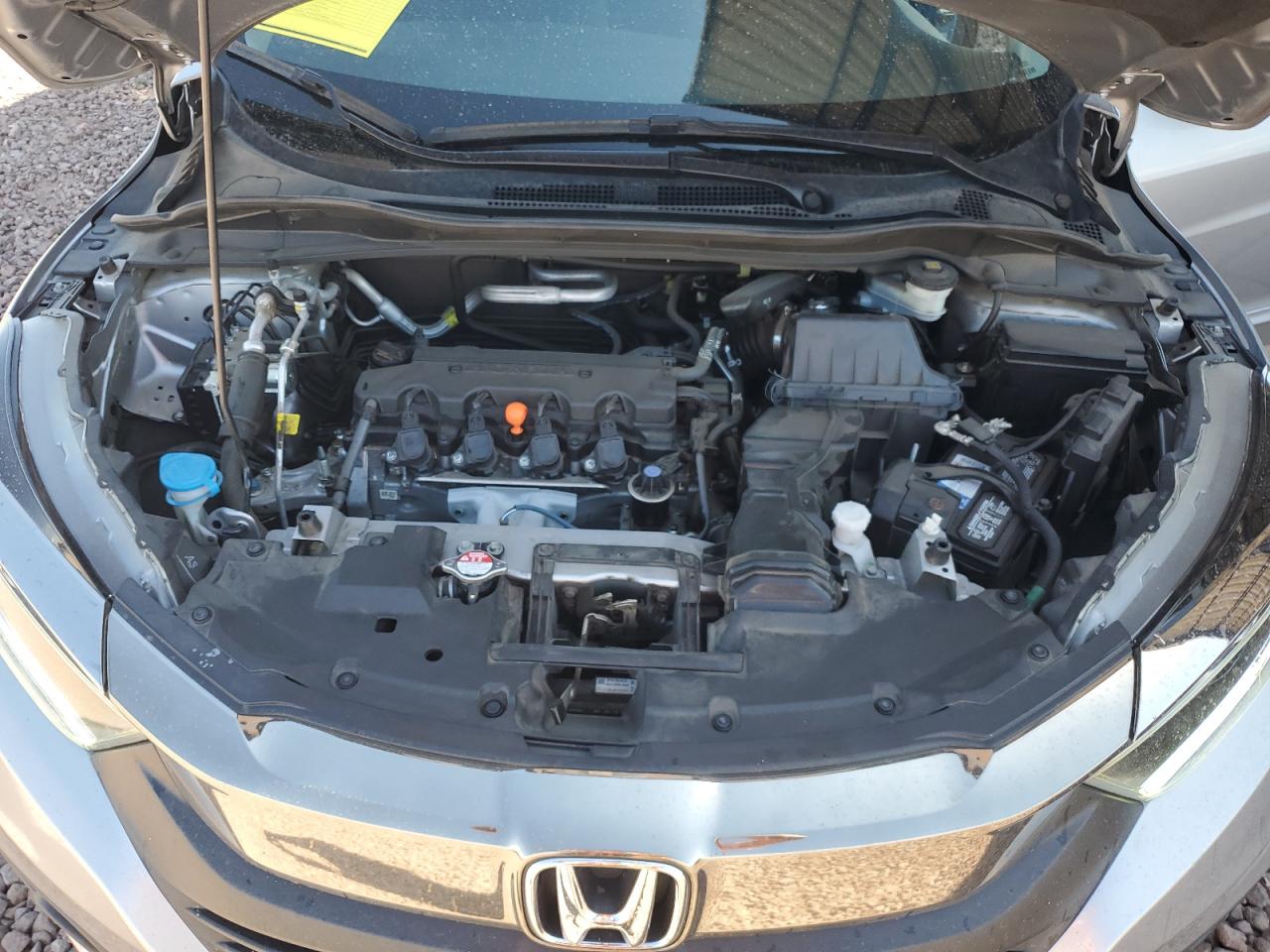 2019 Honda Hr-v Ex Silver vin: 3CZRU5H53KM711193