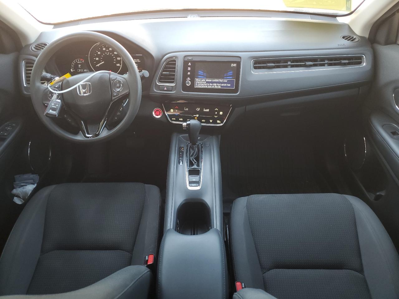 2019 Honda Hr-v Ex Silver vin: 3CZRU5H53KM711193