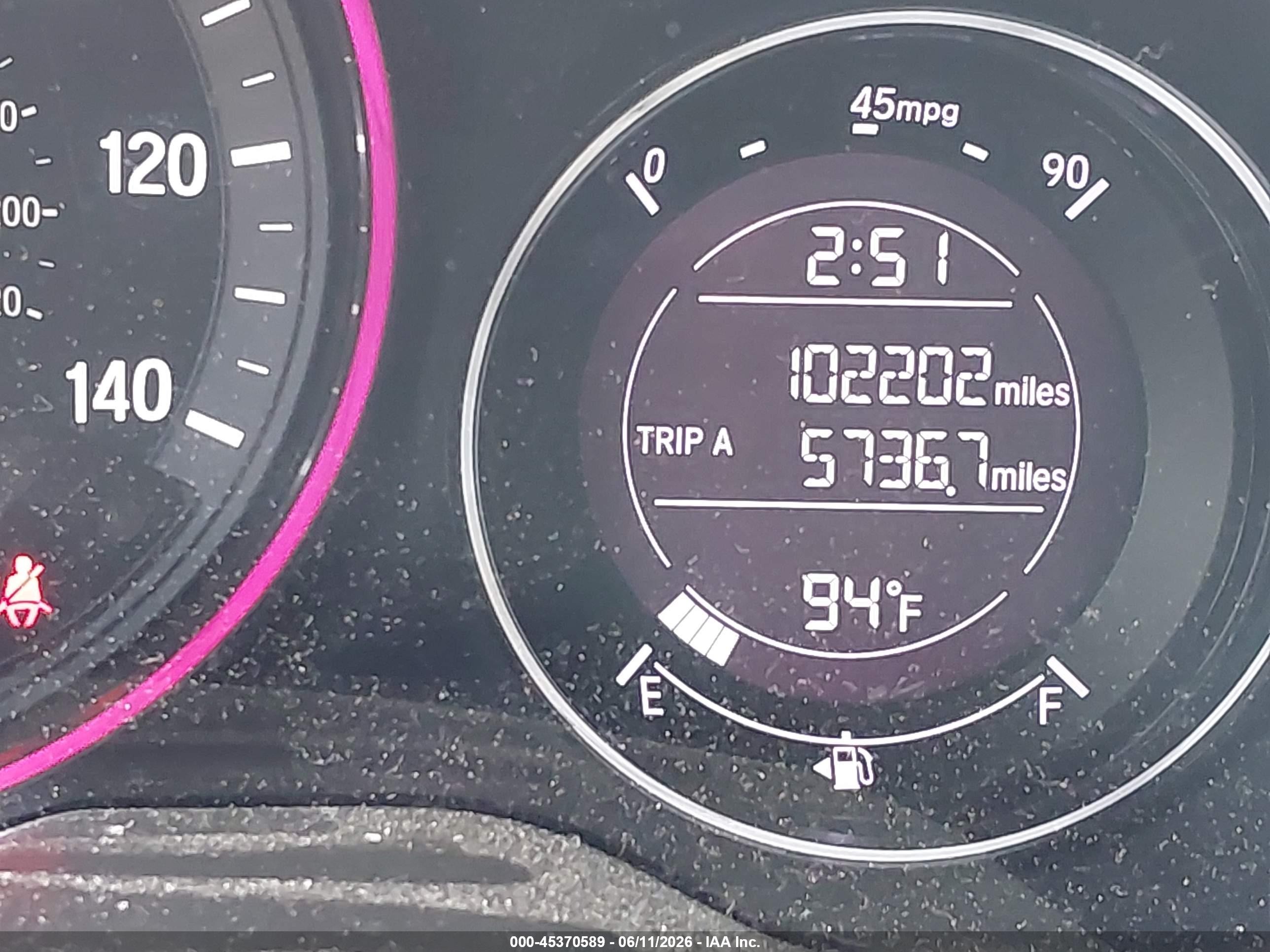 2016 Honda Hr-v Ex Black vin: 3CZRU5H54GM727460