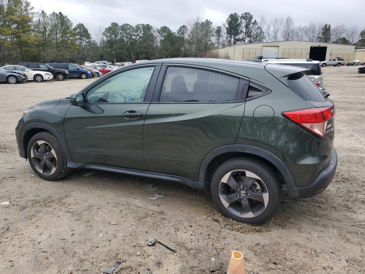 2018 Honda Hr-v Ex Green vin: 3CZRU5H54JG701110