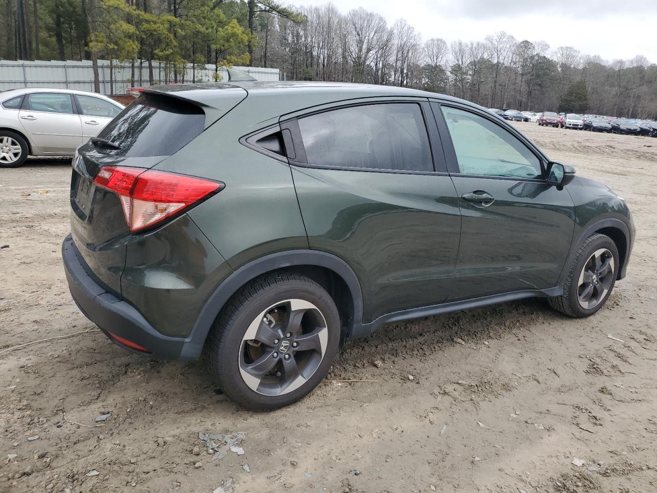 2018 Honda Hr-v Ex Green vin: 3CZRU5H54JG701110