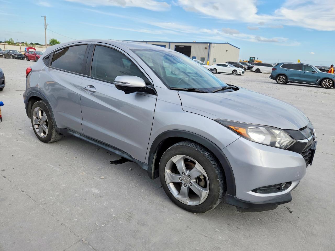 2017 Honda Hr-v Ex Silver vin: 3CZRU5H55HG706262