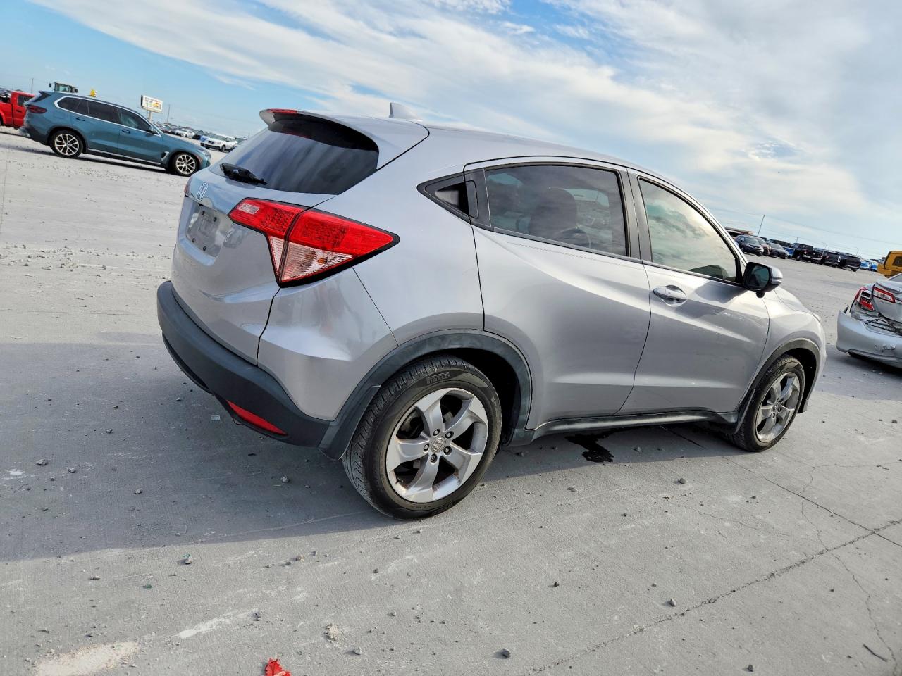 2017 Honda Hr-v Ex Silver vin: 3CZRU5H55HG706262