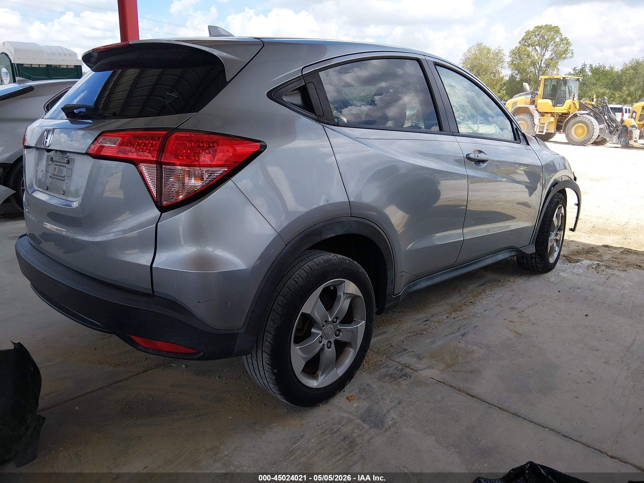 2017 Honda Hr-v Ex Silver vin: 3CZRU5H55HM708093