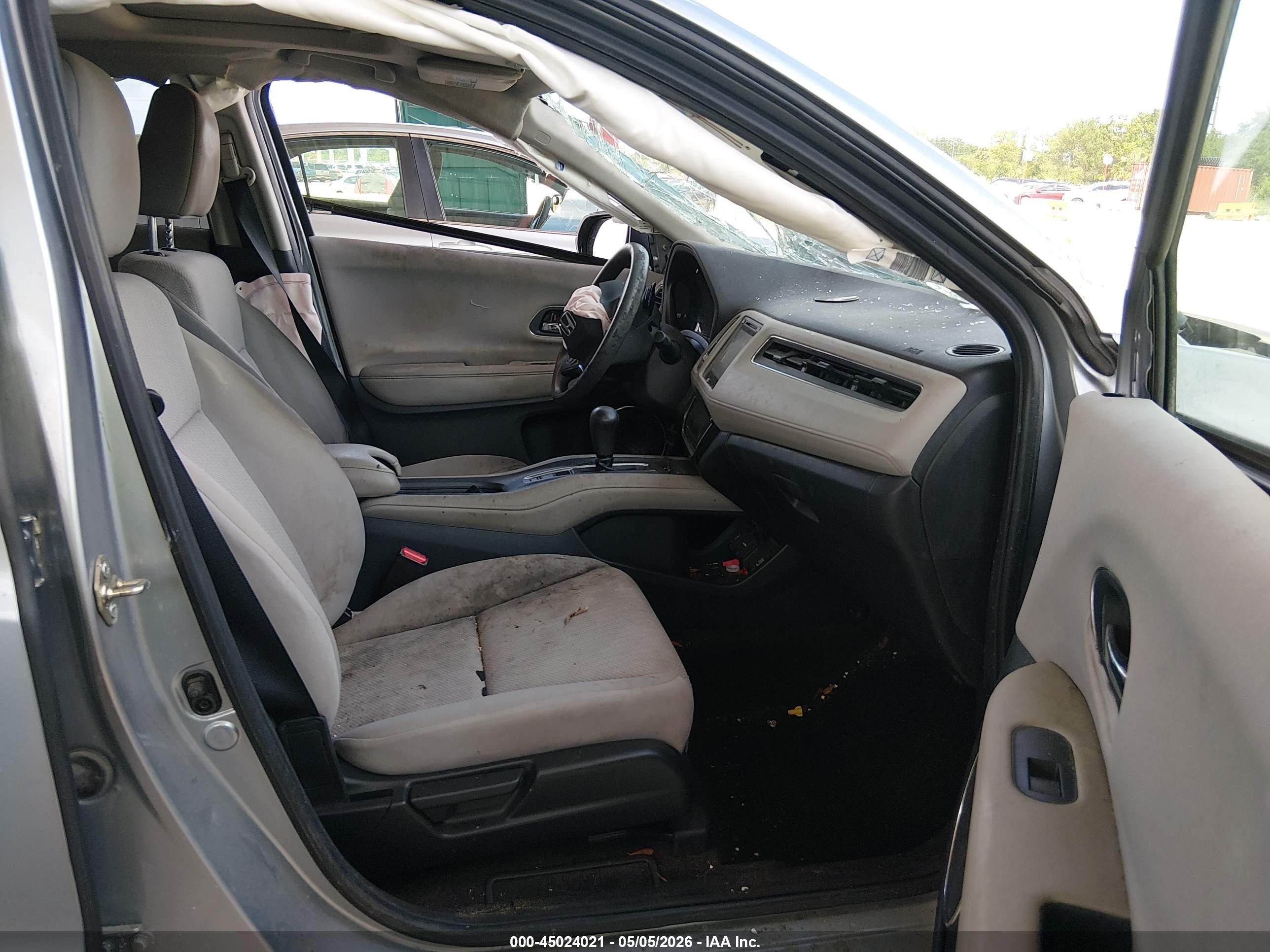 2017 Honda Hr-v Ex Silver vin: 3CZRU5H55HM708093