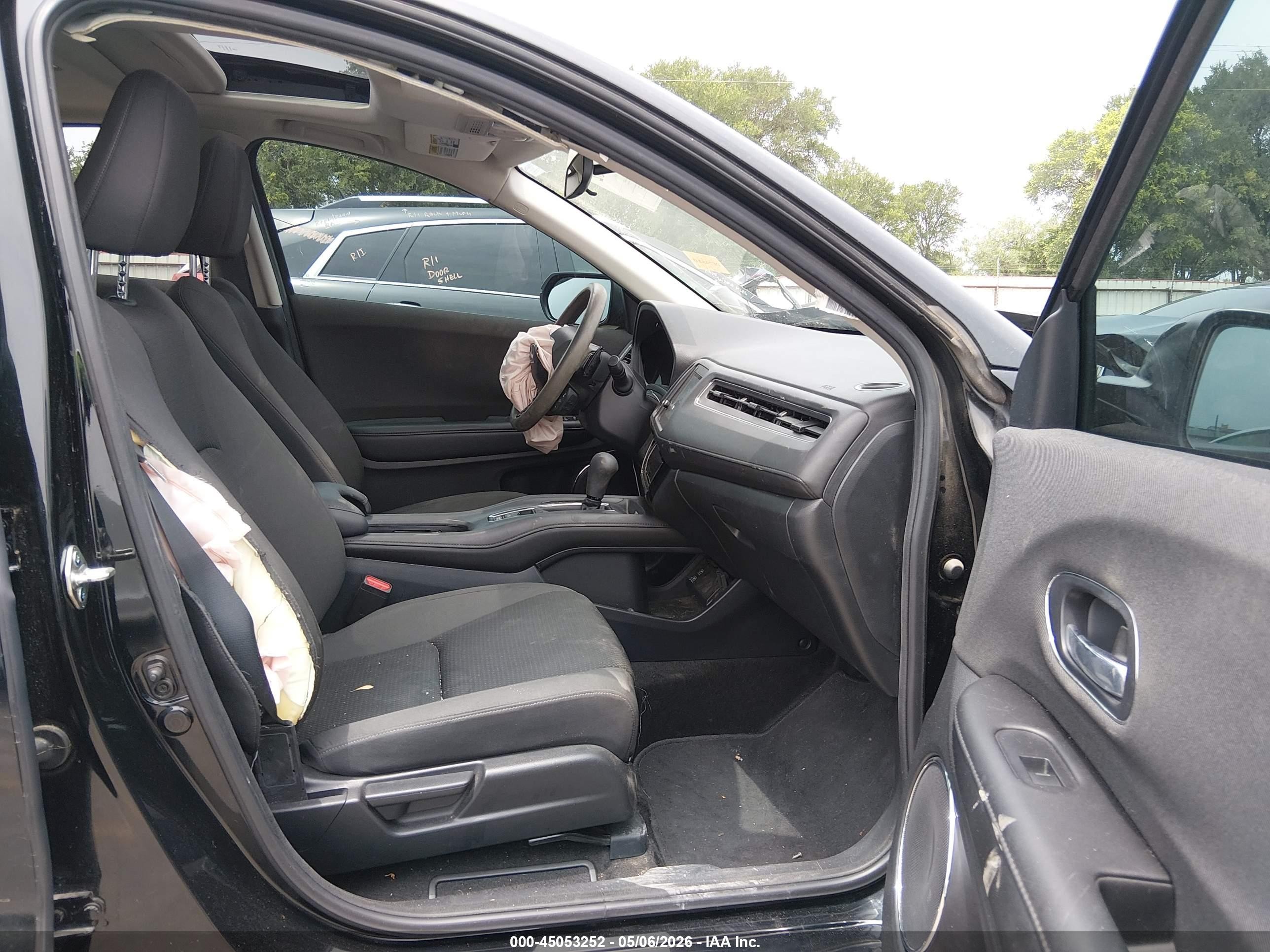 2020 Honda Hr-v 2wd Ex Black vin: 3CZRU5H55LM712363