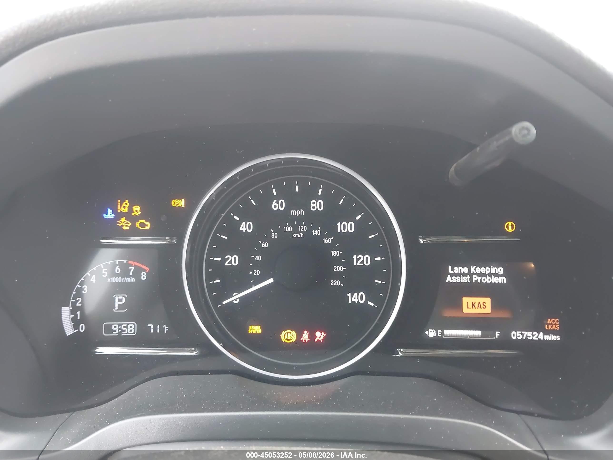 2020 Honda Hr-v 2wd Ex Black vin: 3CZRU5H55LM712363