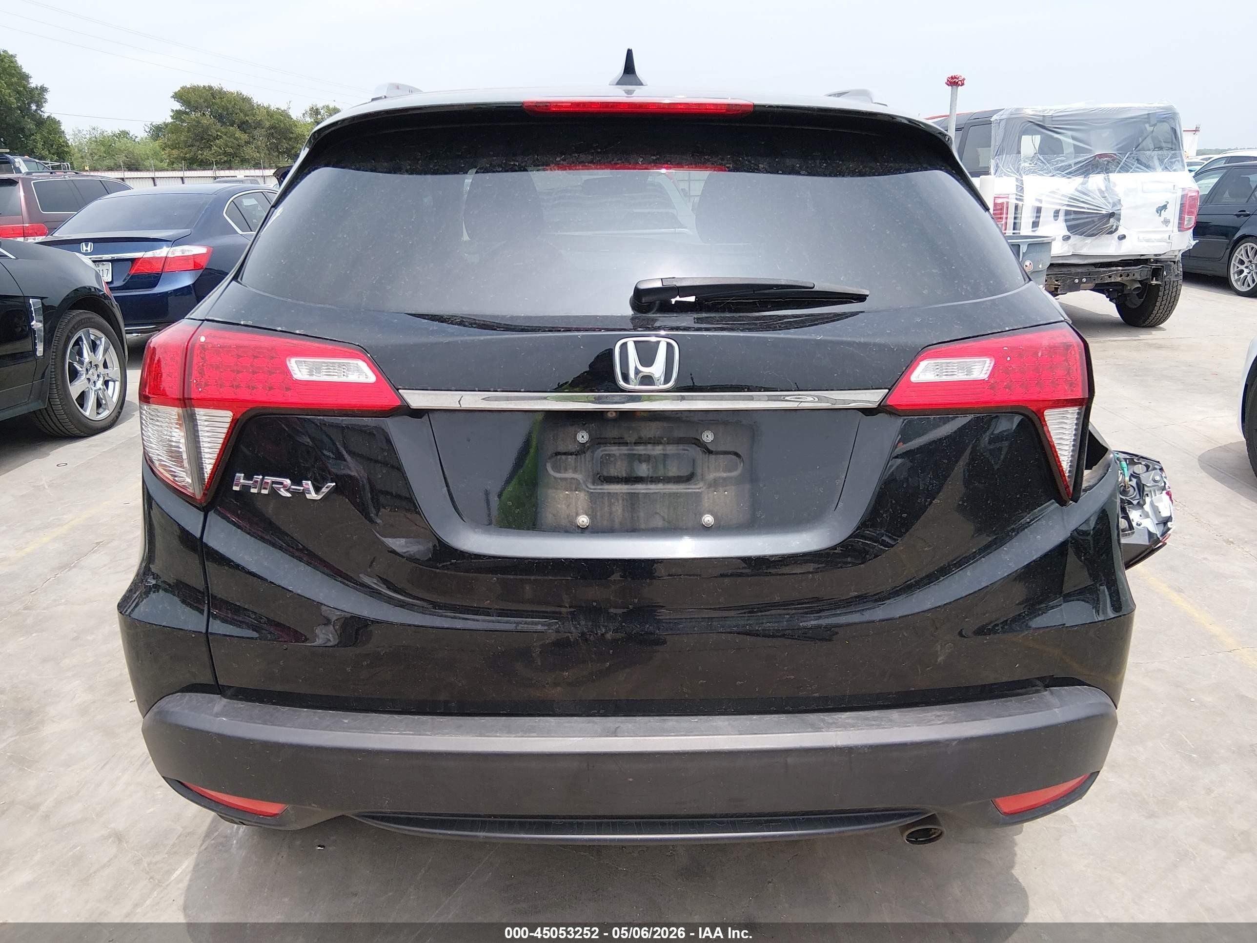 2020 Honda Hr-v 2wd Ex Black vin: 3CZRU5H55LM712363