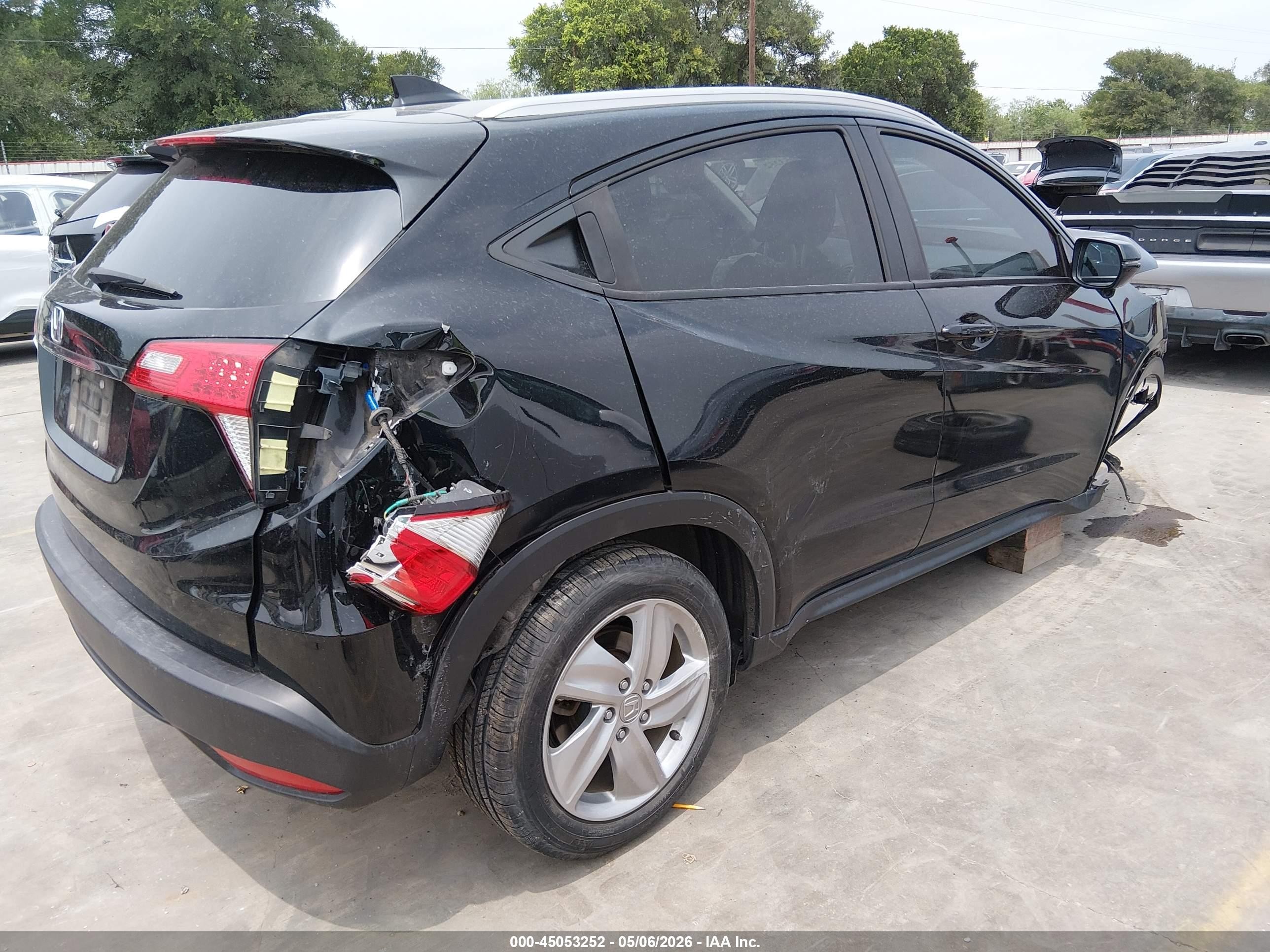 2020 Honda Hr-v 2wd Ex Black vin: 3CZRU5H55LM712363