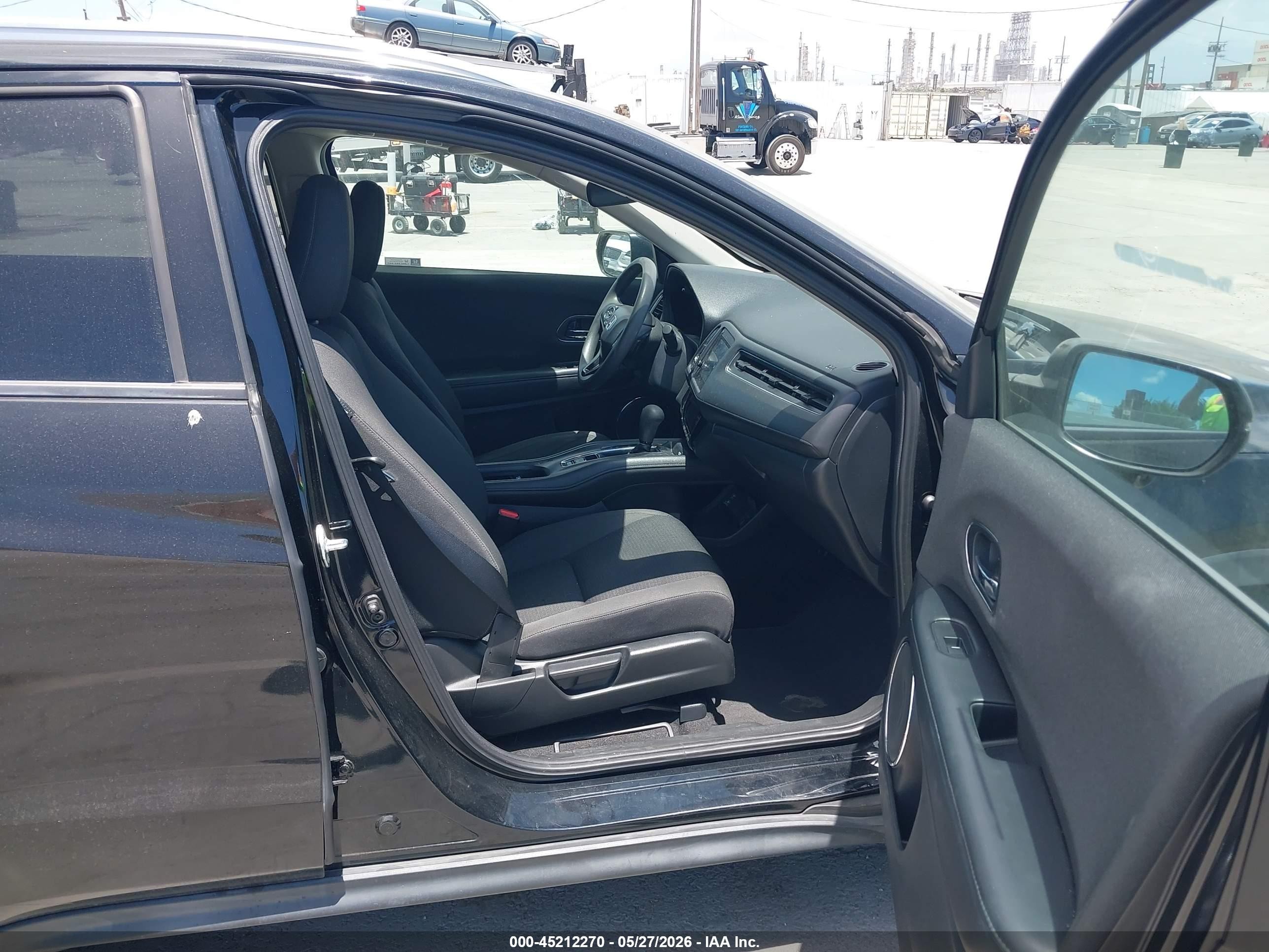 2022 Honda Hr-v 2wd Ex Черный vin: 3CZRU5H55NM722703
