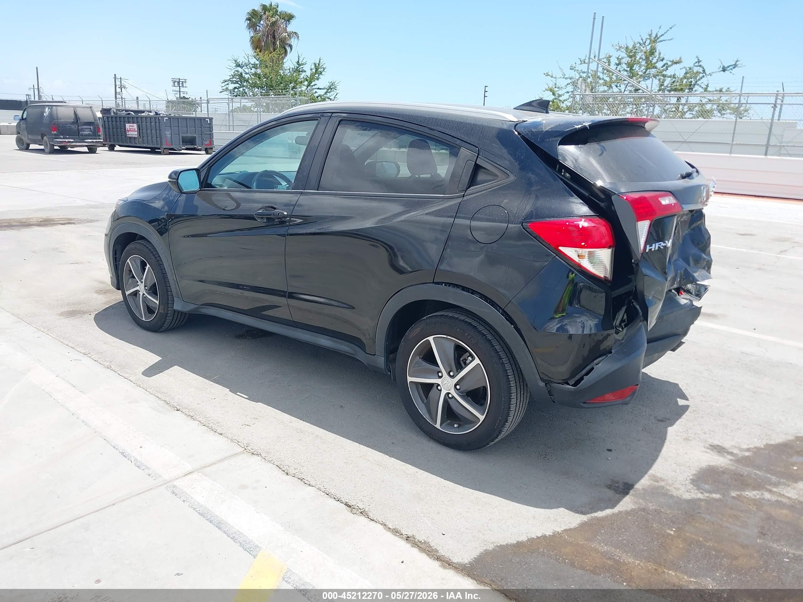2022 Honda Hr-v 2wd Ex Черный vin: 3CZRU5H55NM722703