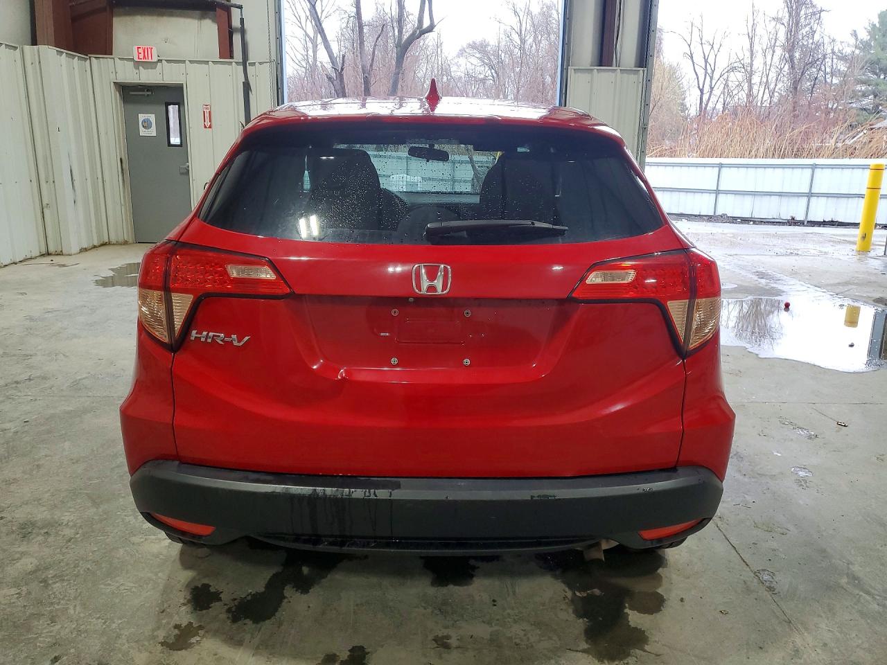 2018 Honda Hr-v Ex Красный vin: 3CZRU5H56JM720498