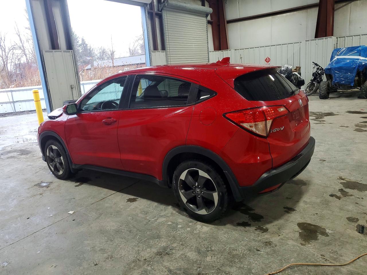 2018 Honda Hr-v Ex Красный vin: 3CZRU5H56JM720498