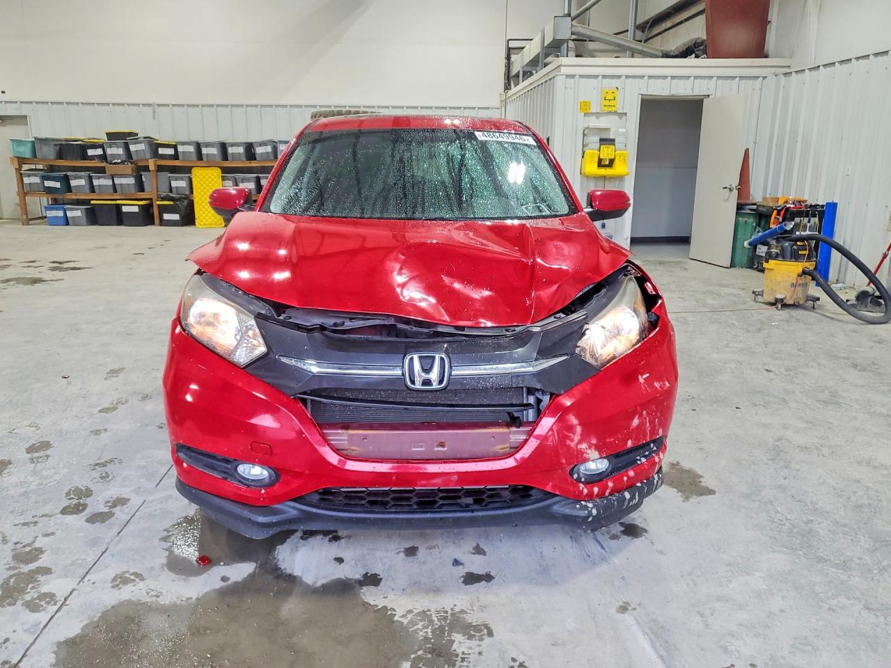 2018 Honda Hr-v Ex Красный vin: 3CZRU5H56JM720498