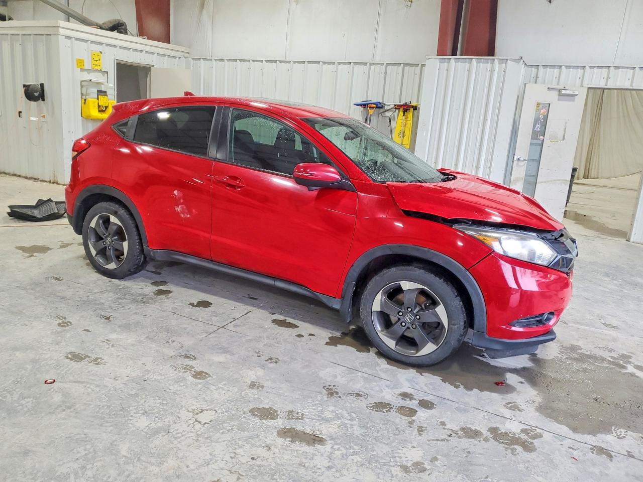2018 Honda Hr-v Ex Красный vin: 3CZRU5H56JM720498