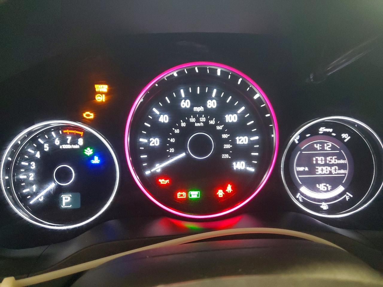 2018 Honda Hr-v Ex Красный vin: 3CZRU5H56JM720498