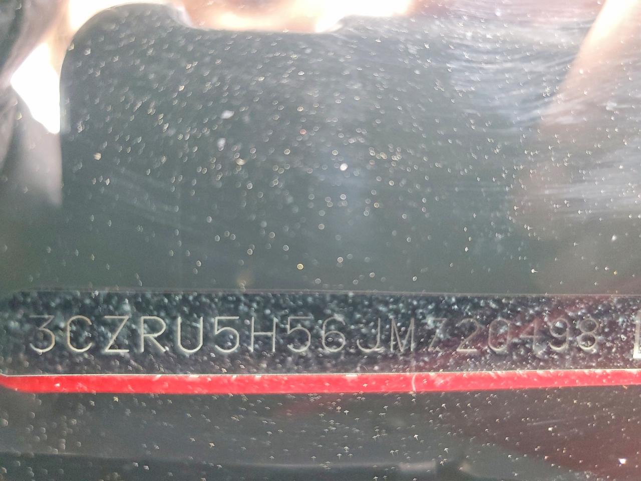 2018 Honda Hr-v Ex Красный vin: 3CZRU5H56JM720498