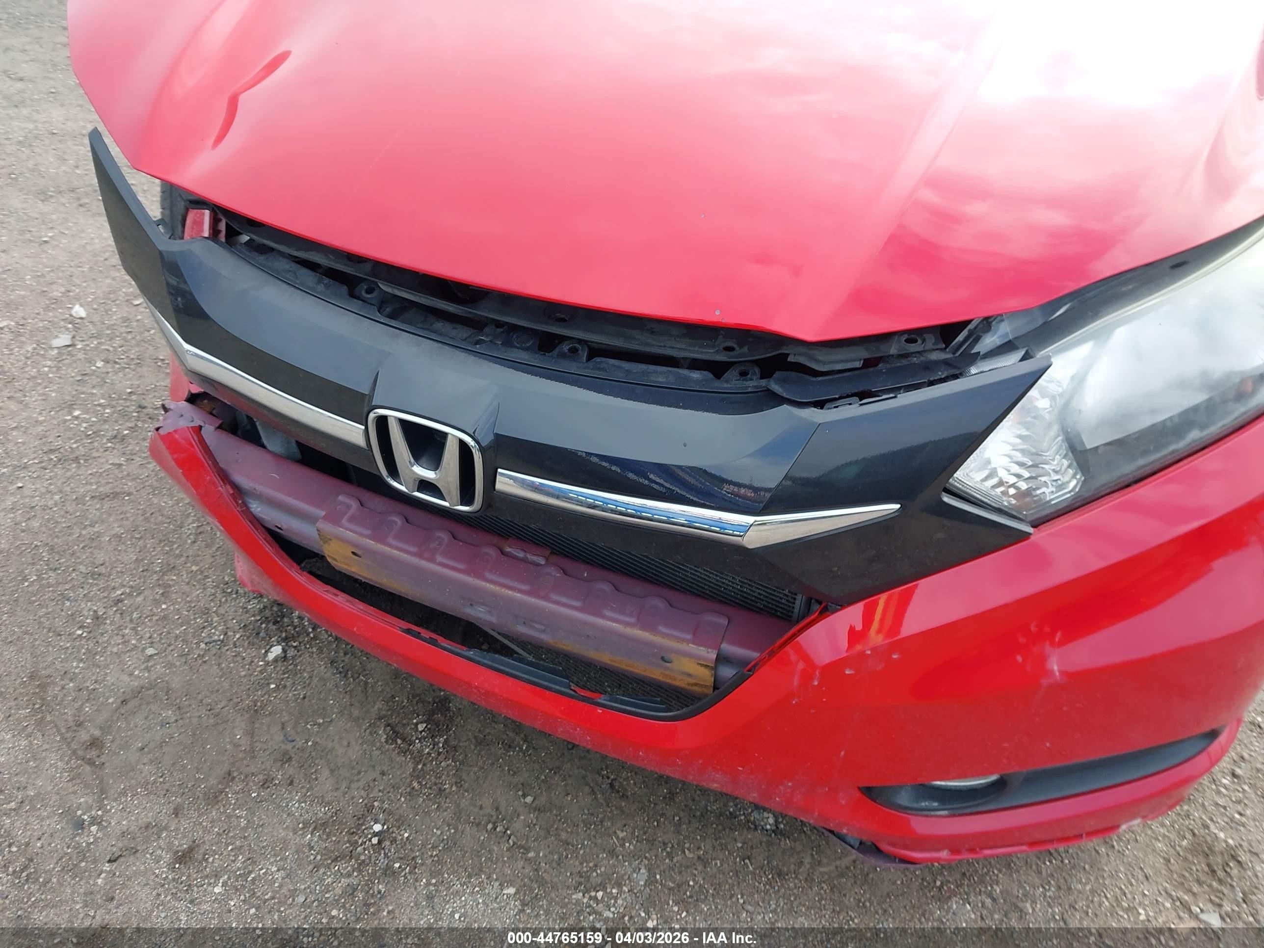 2017 Honda Hr-v Ex Red vin: 3CZRU5H57HG702374