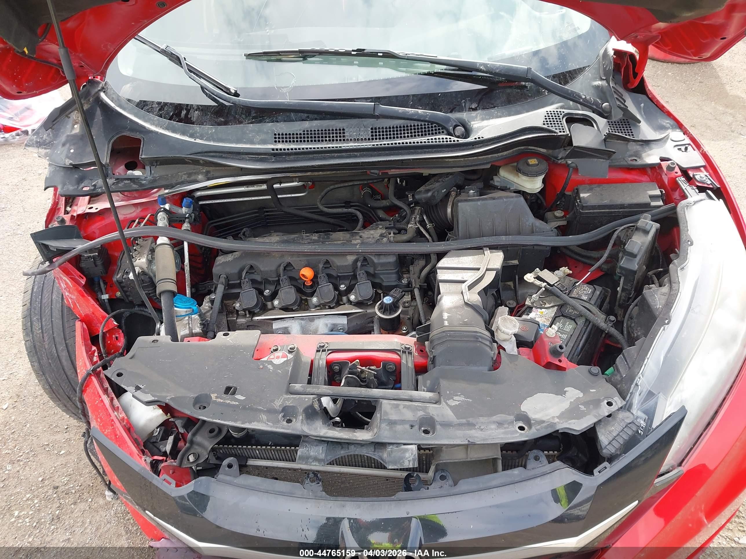 2017 Honda Hr-v Ex Red vin: 3CZRU5H57HG702374