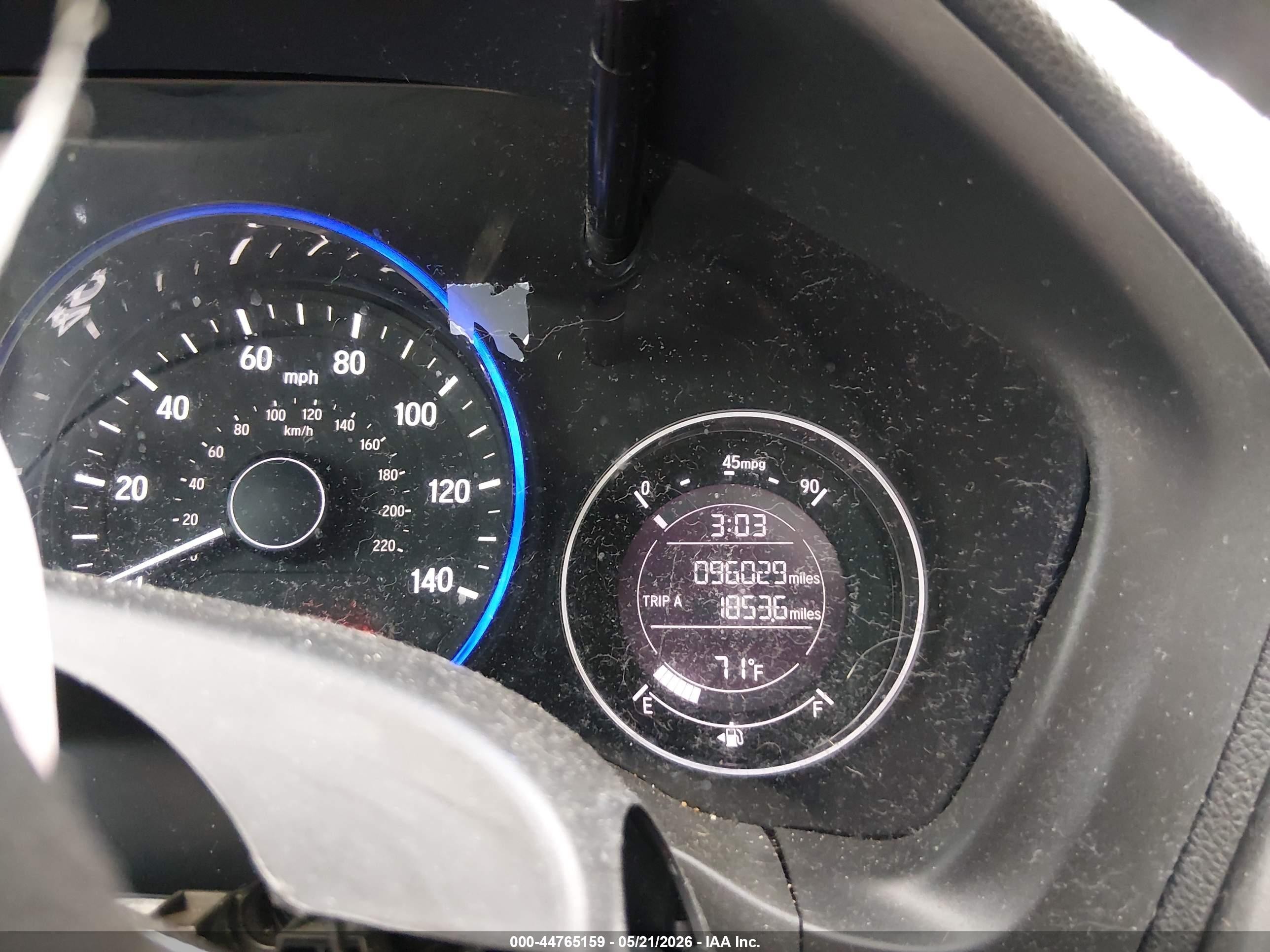 2017 Honda Hr-v Ex Red vin: 3CZRU5H57HG702374