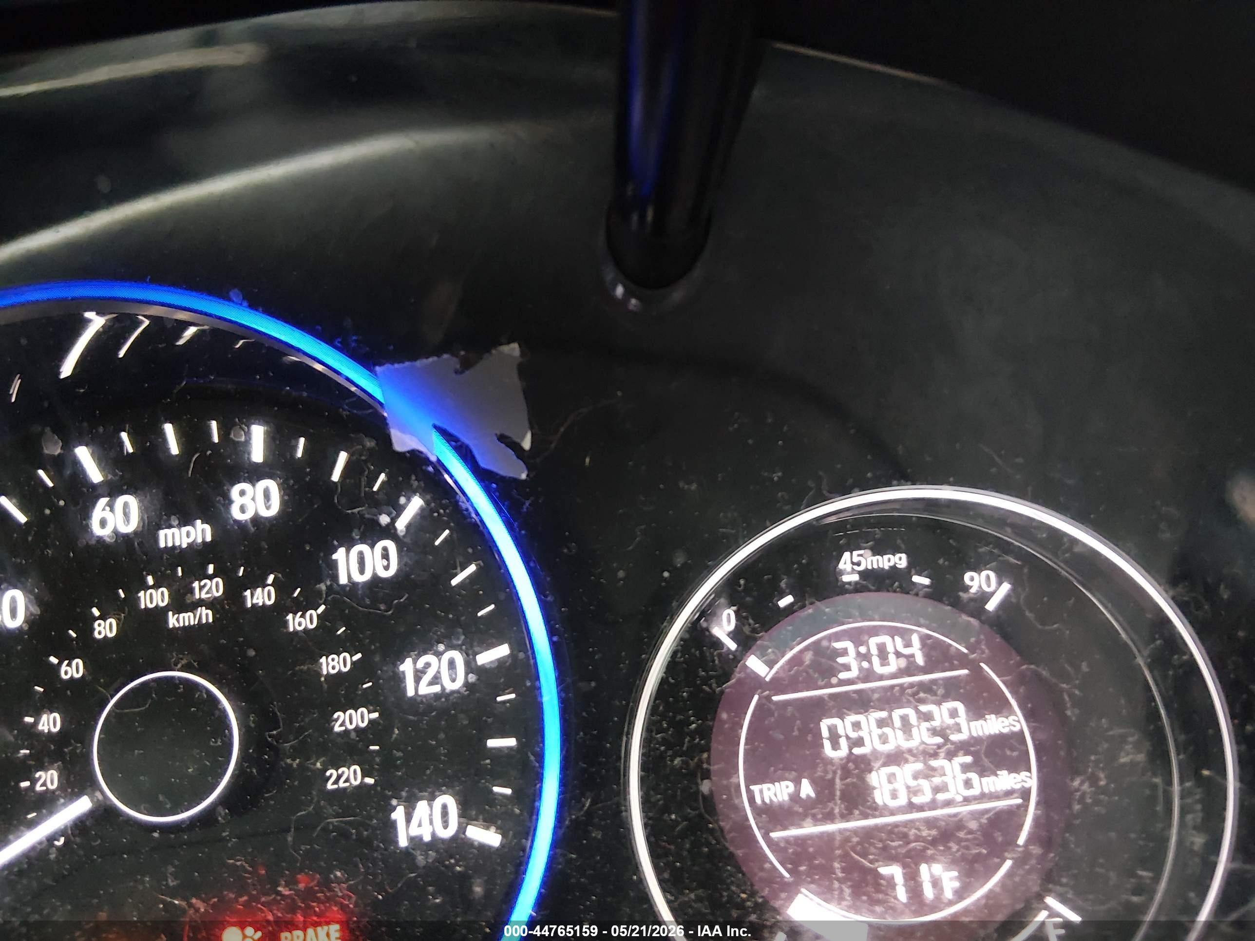 2017 Honda Hr-v Ex Red vin: 3CZRU5H57HG702374