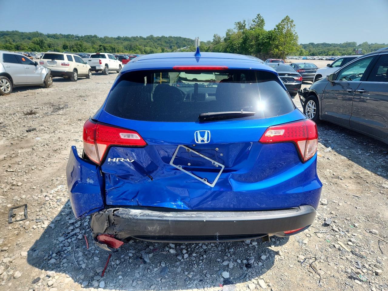 2018 Honda Hr-v Ex Blue vin: 3CZRU5H58JM722981