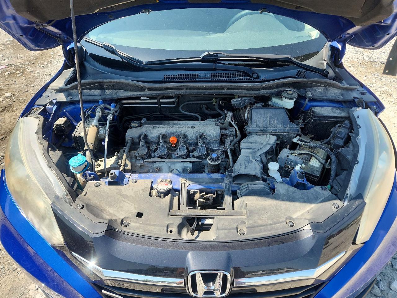 2018 Honda Hr-v Ex Blue vin: 3CZRU5H58JM722981