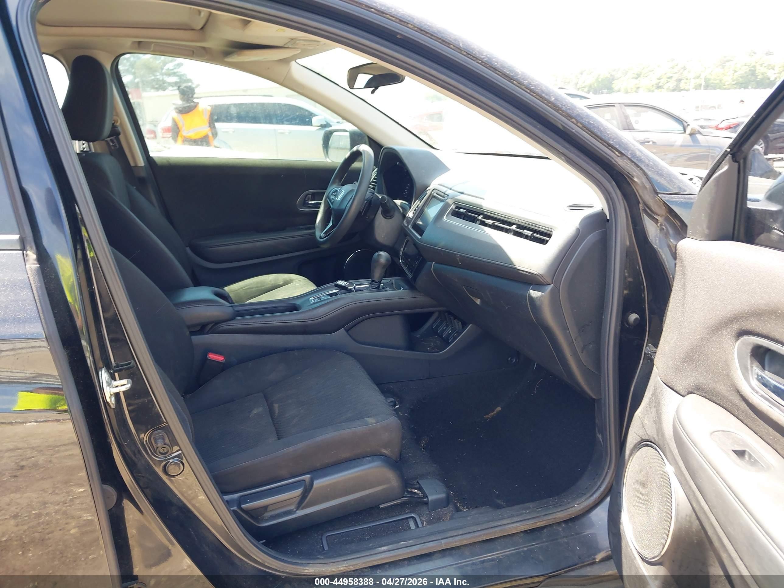 2017 Honda Hr-v Ex Black vin: 3CZRU5H5XHM714276