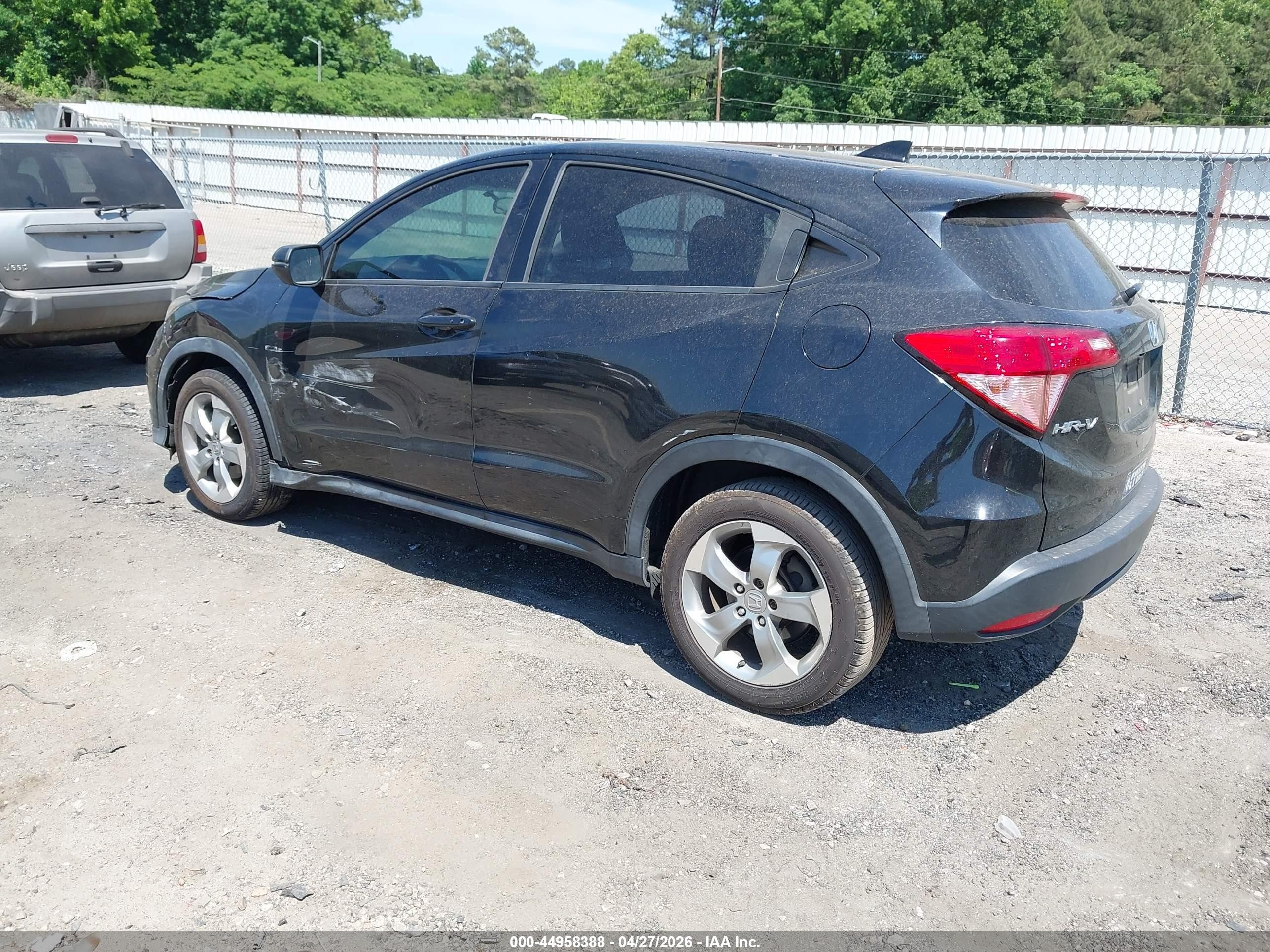 2017 Honda Hr-v Ex Black vin: 3CZRU5H5XHM714276
