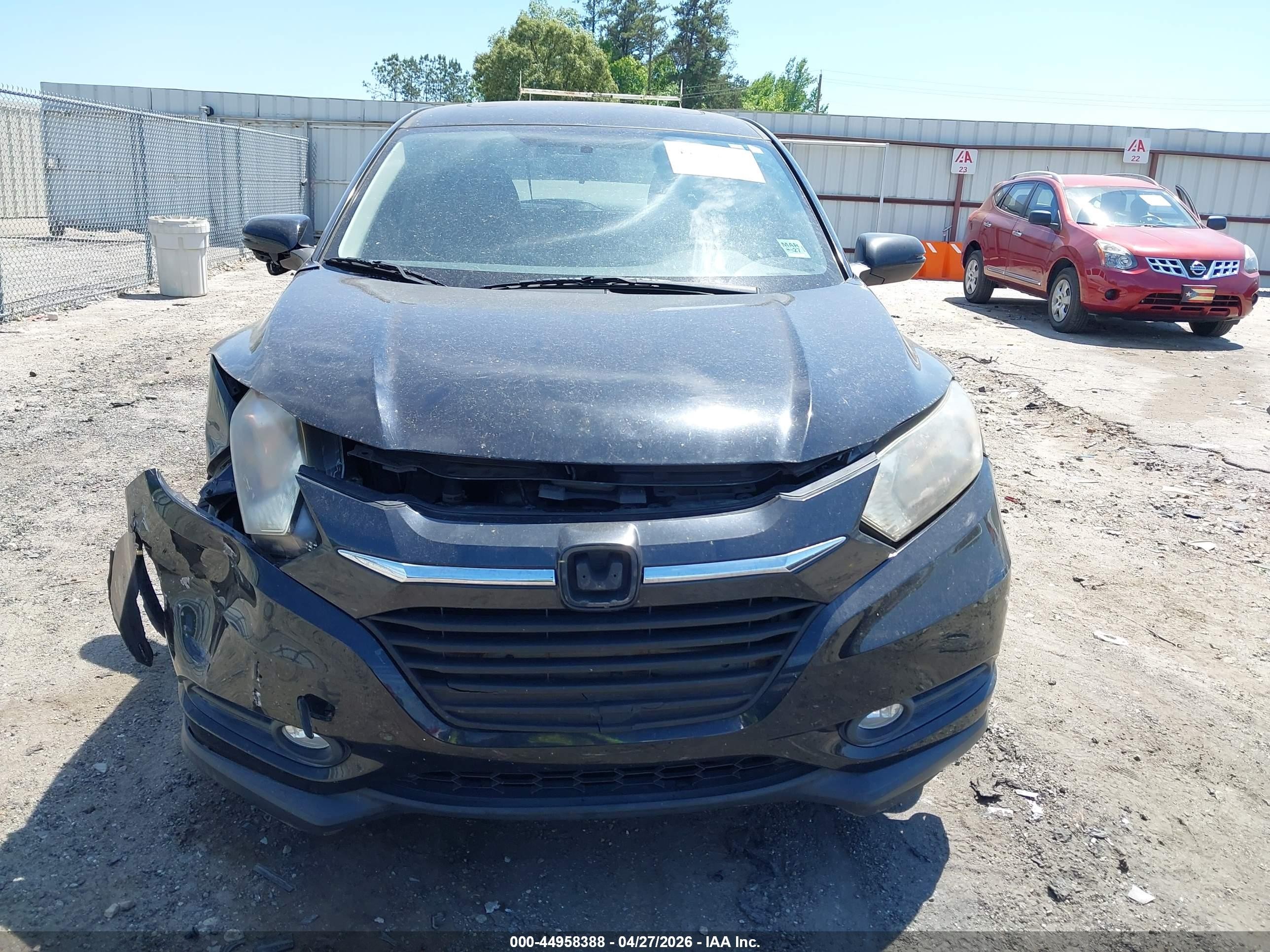 2017 Honda Hr-v Ex Black vin: 3CZRU5H5XHM714276